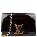 Louise MM Chain Bag Vernis Burgundy