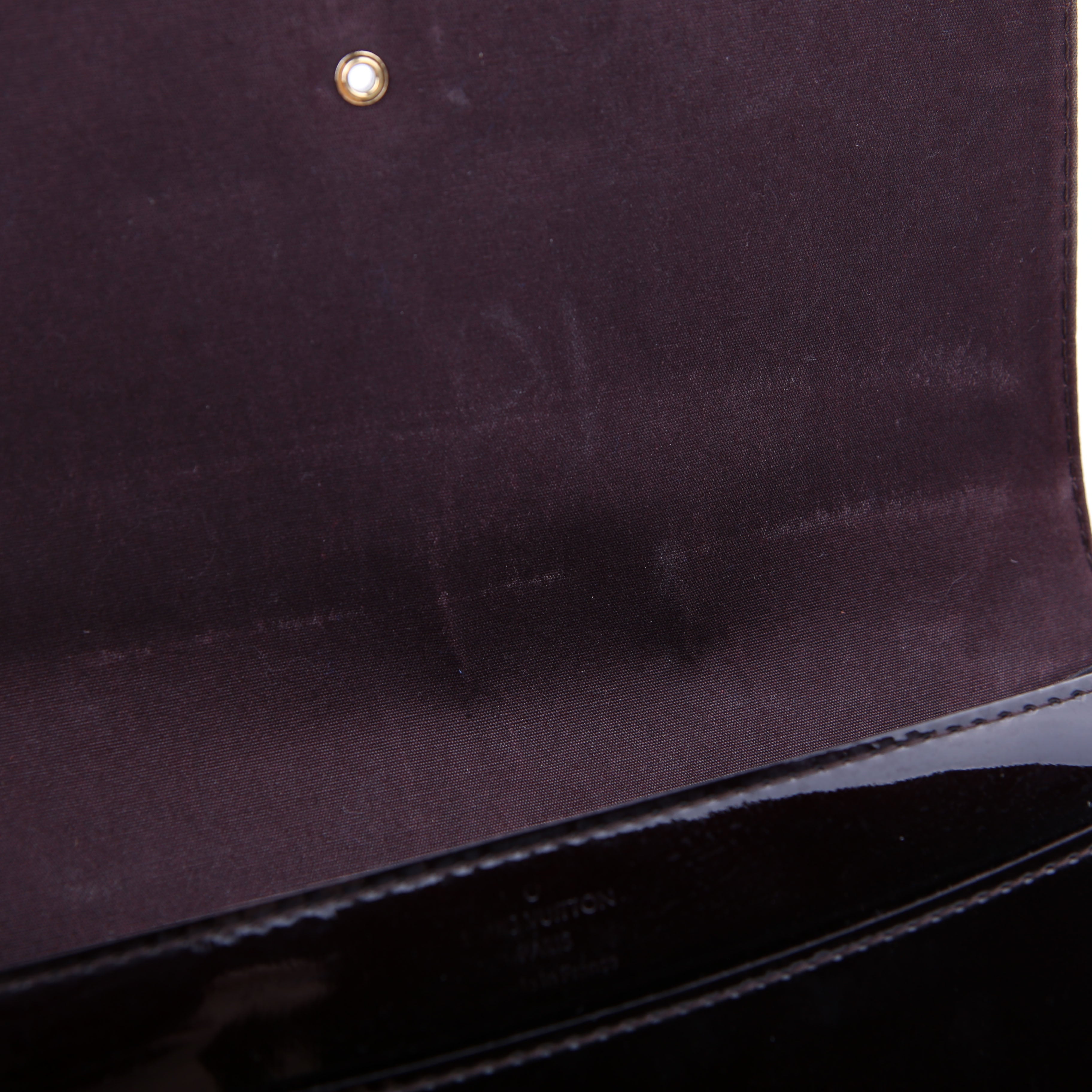 Louise MM Chain Bag Vernis Burgundy