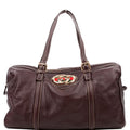 Gucci 175401 Dialux Britt Boston Bag Brown