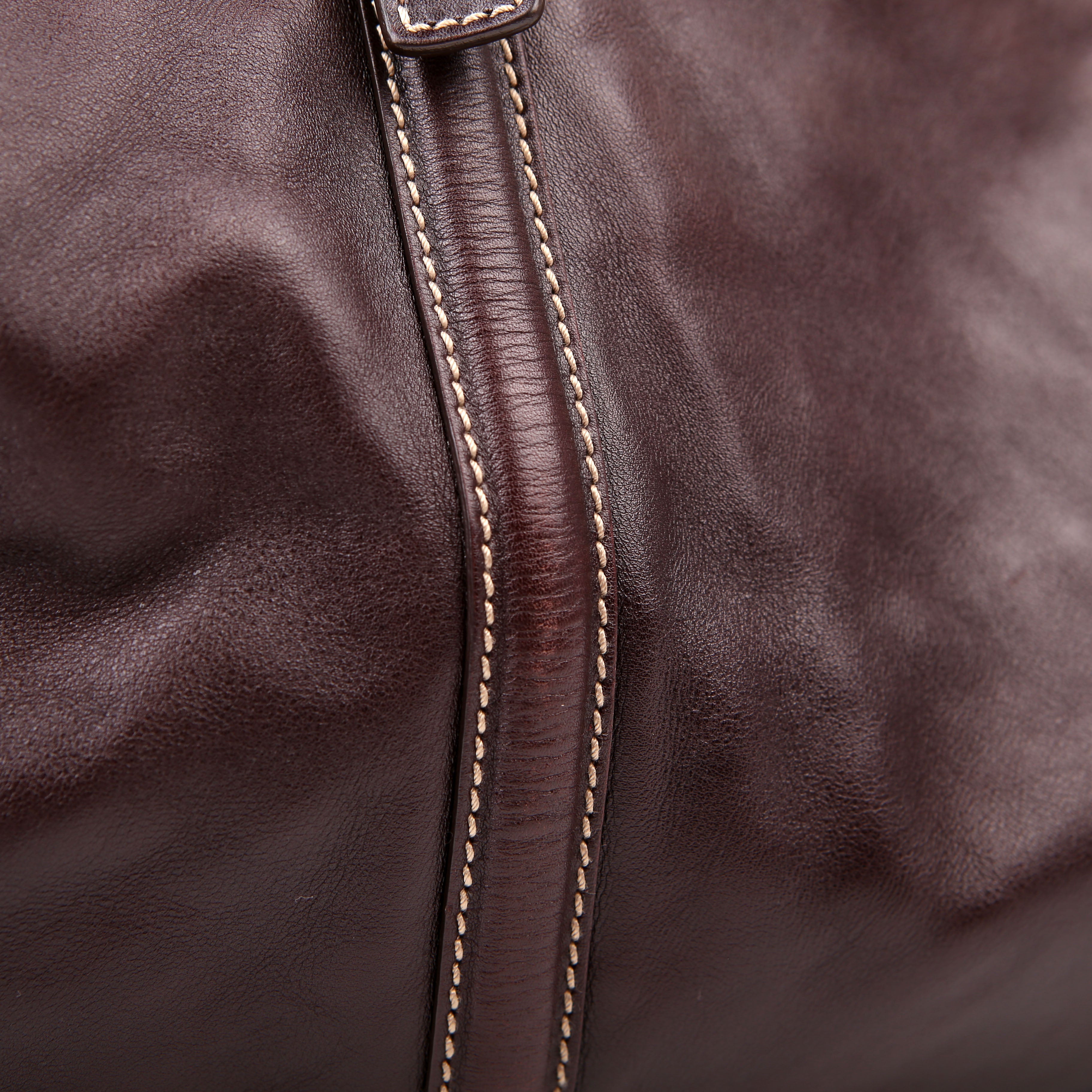 Gucci 175401 Dialux Britt Boston Bag Brown