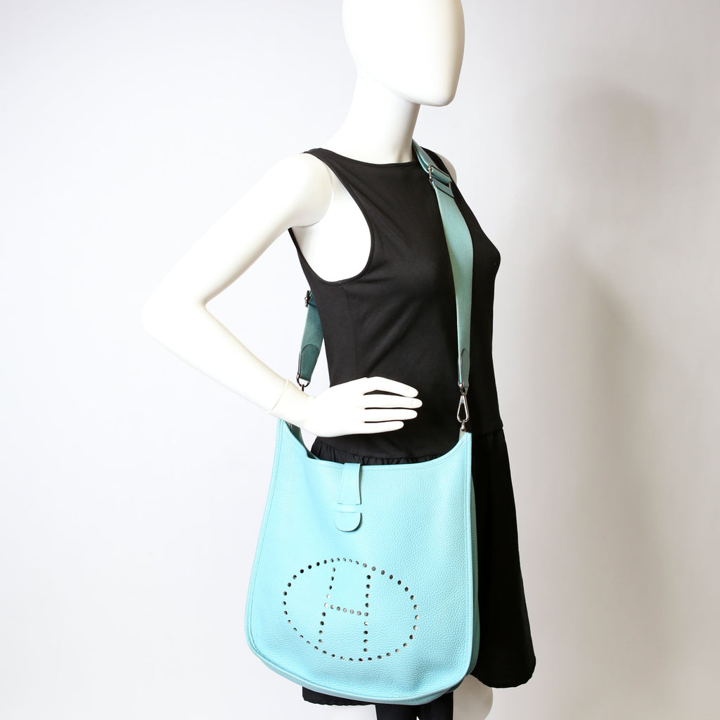 Hermes Evelyne III GM Blue