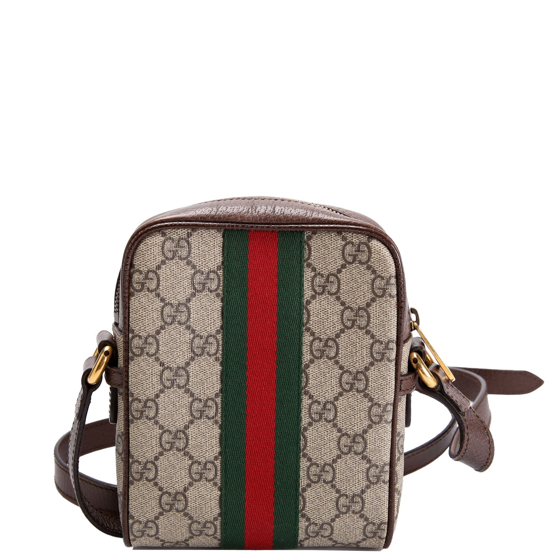 Gucci 598127 Ophidia GG Shoulder Bag Brown/Beige/Green/Red