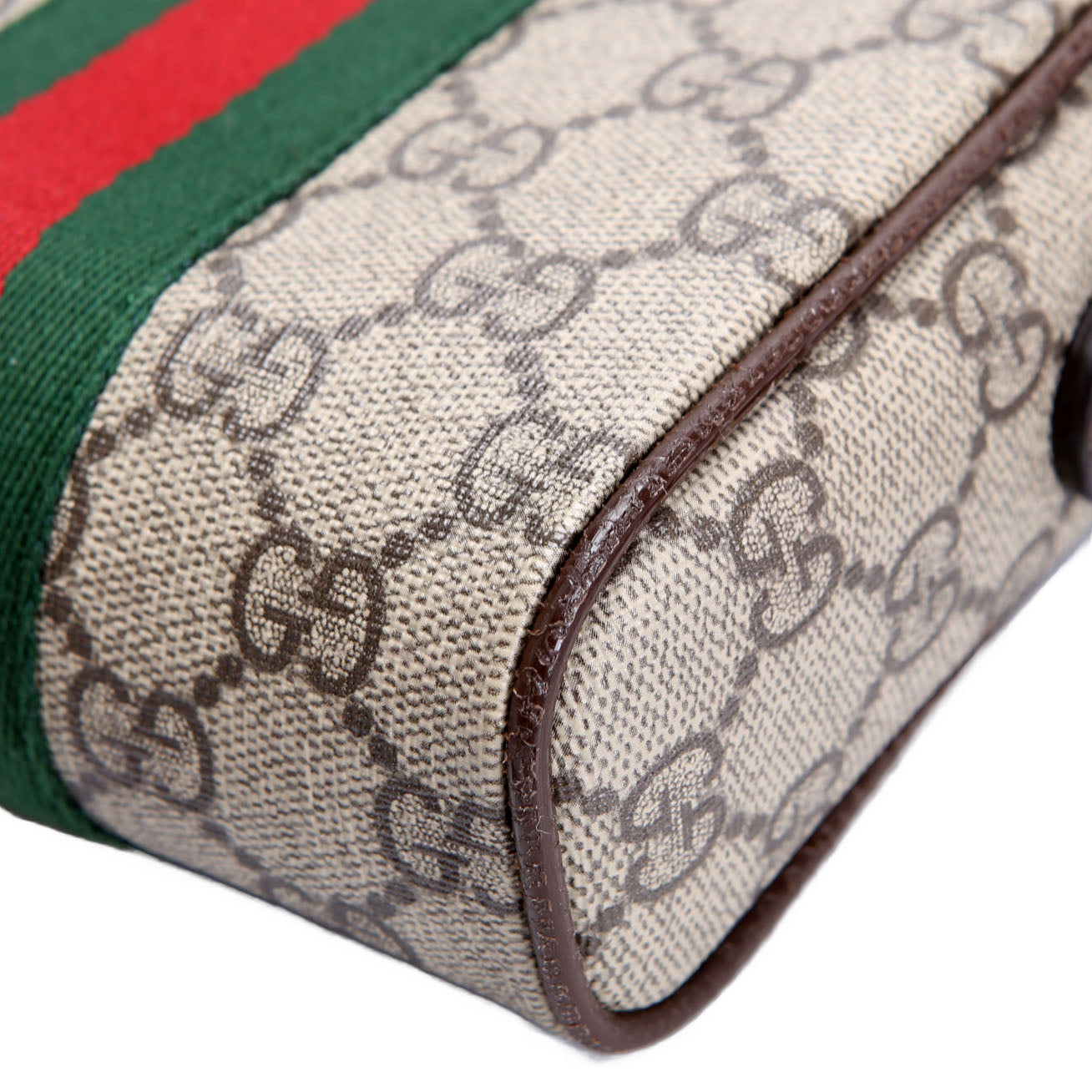 Gucci 598127 Ophidia GG Shoulder Bag Brown/Beige/Green/Red