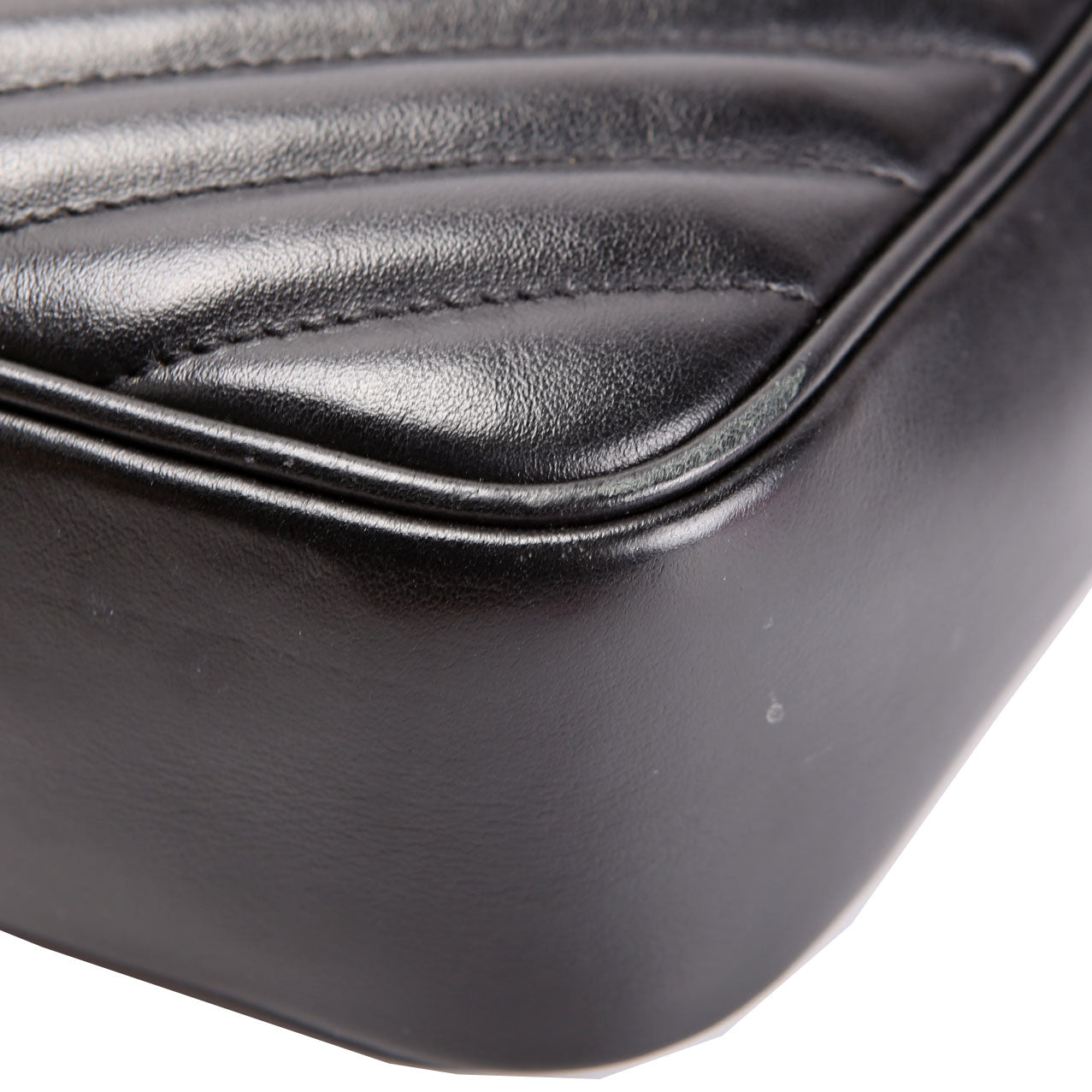 SAINT LAURENT Lou Camera Bag Quilted 612544 Black