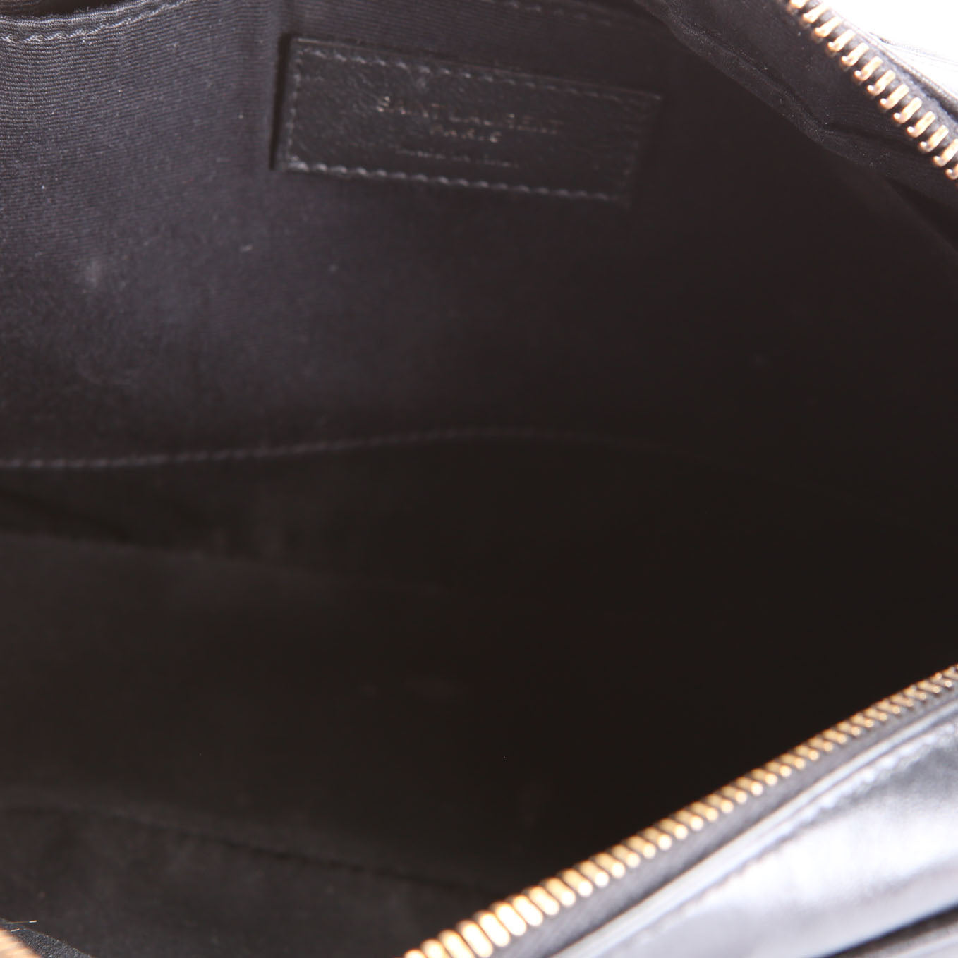 SAINT LAURENT Lou Camera Bag Quilted 612544 Black
