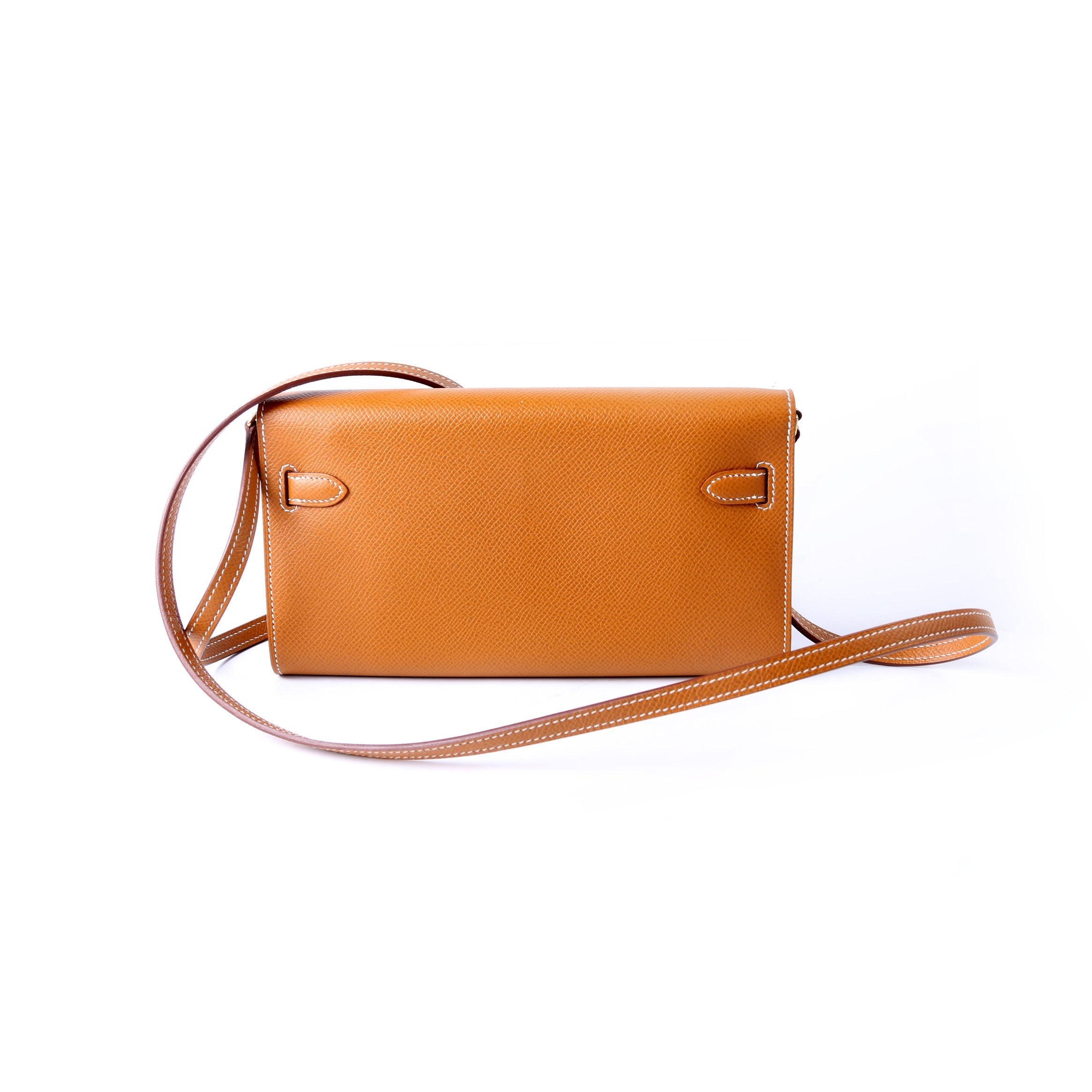 Hermes Kelly To Go Wallet Epsom 2021 Fauve Barenia Faubourg