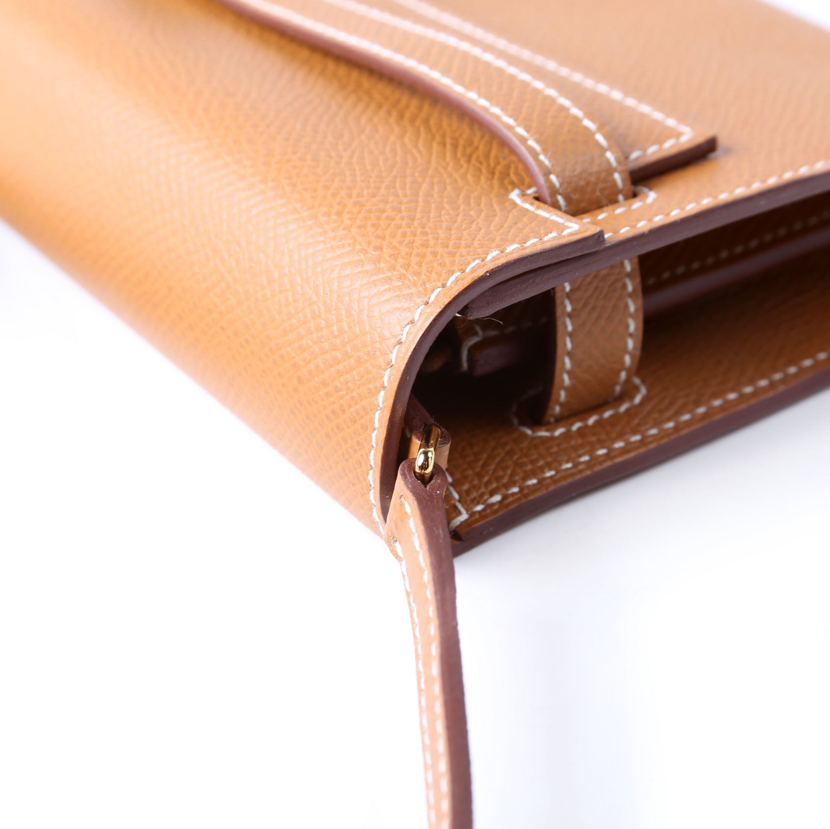 Hermes Kelly To Go Wallet Epsom 2021 Fauve Barenia Faubourg