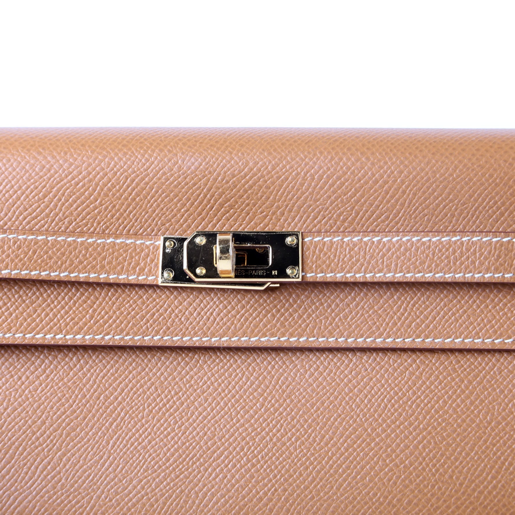 Hermes Kelly To Go Wallet Epsom 2021 Fauve Barenia Faubourg