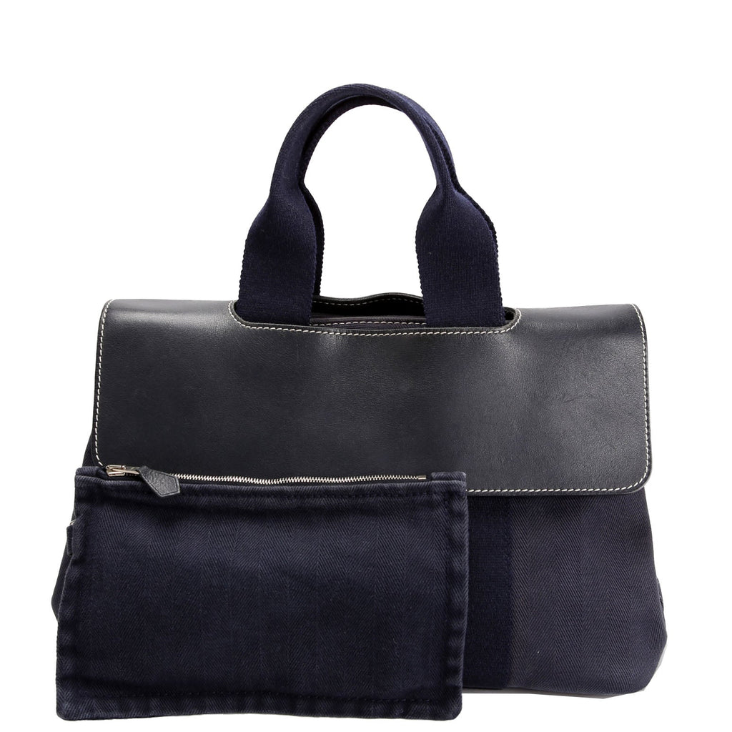 Hermes Valparaiso PM Canvas Leather
