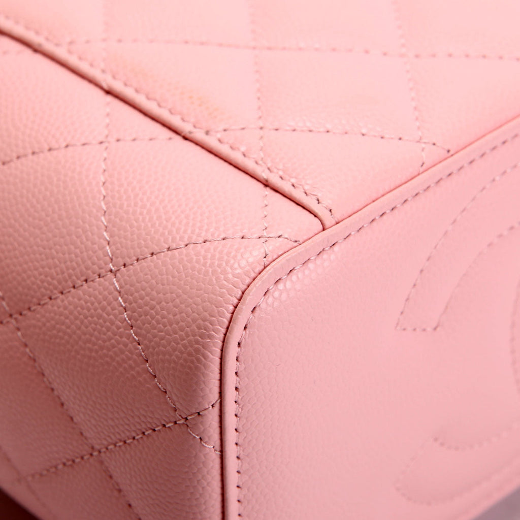 CC Vanity Small Chain Quilted Caviar RFID