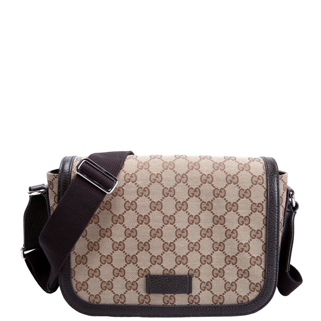 Gucci 449172 GG Canvas Messenger
