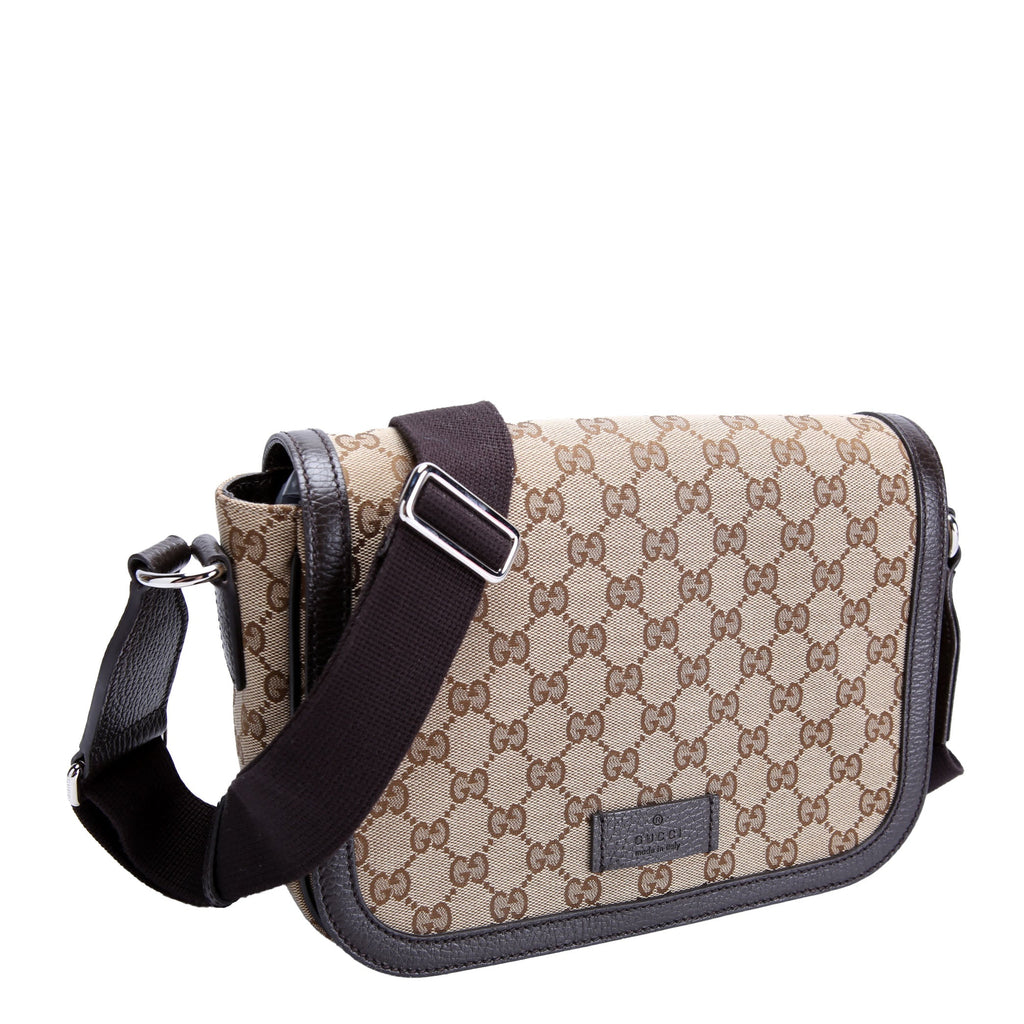 Gucci 449172 GG Canvas Messenger