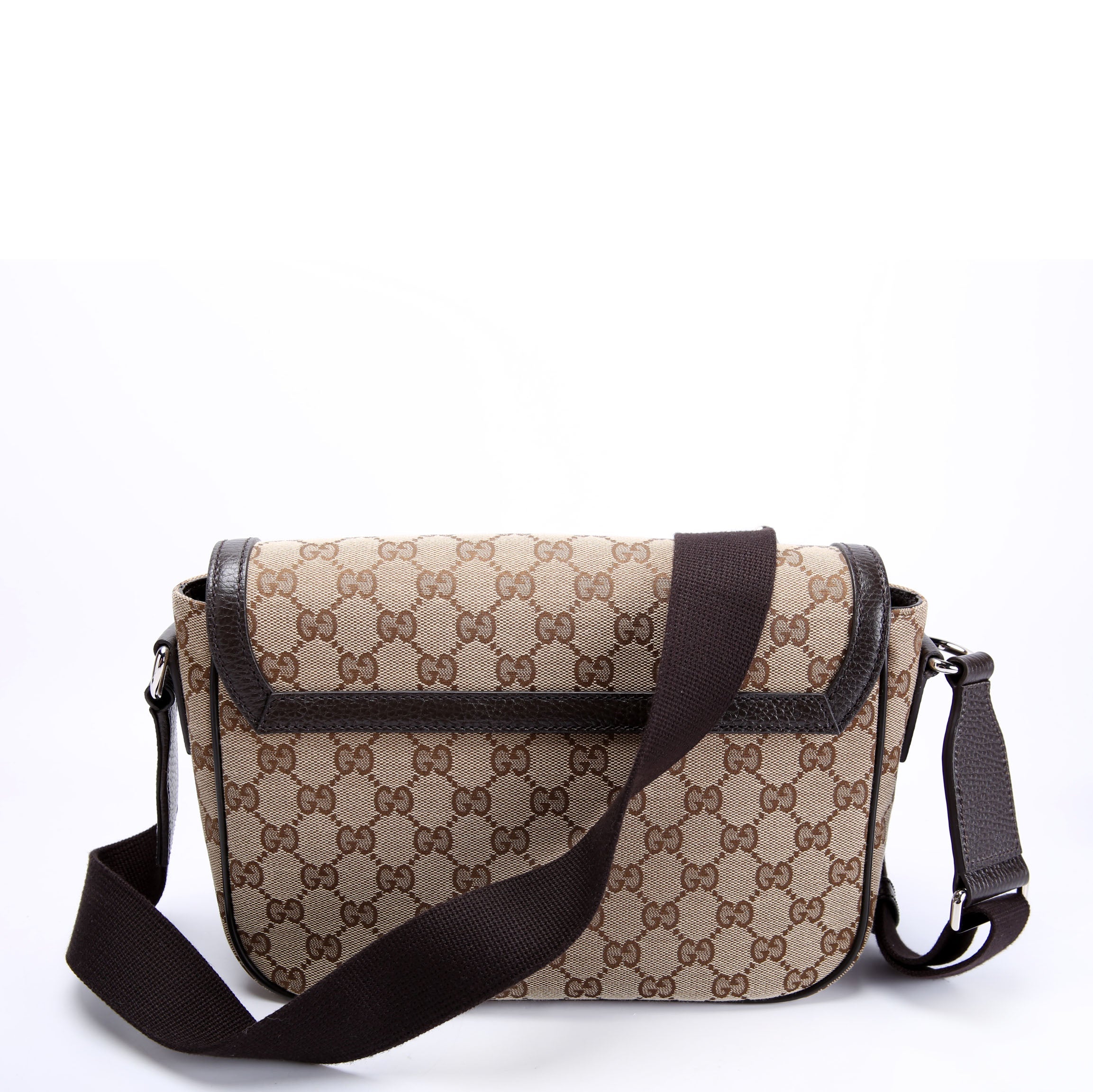 Gucci 449172 GG Canvas Messenger