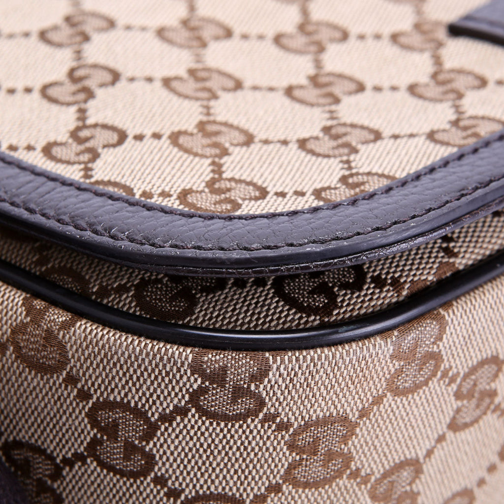 Gucci 449172 GG Canvas Messenger