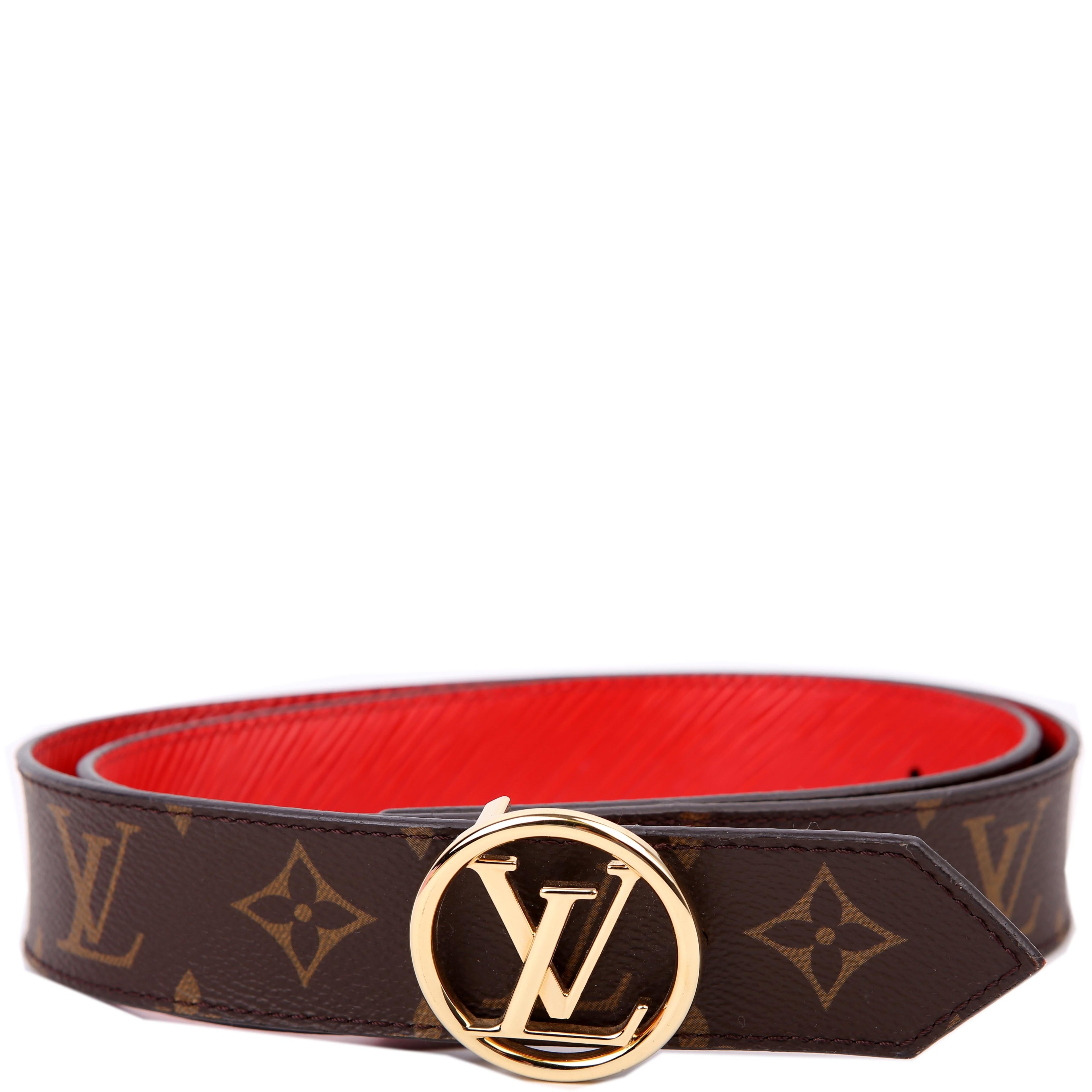 Circle LV Epi/Monogram Size 85/34 Red