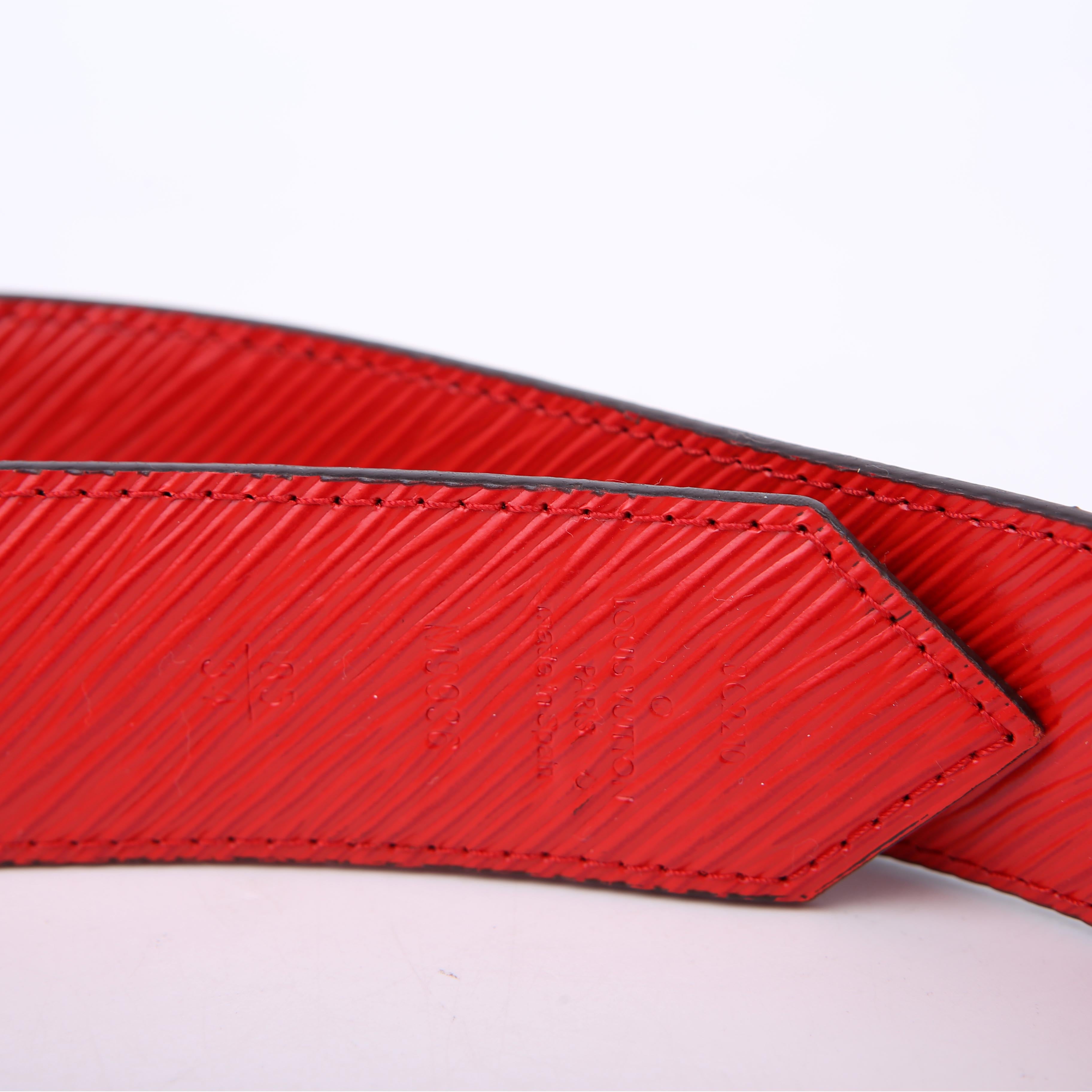 Circle LV Epi/Monogram Size 85/34 Red