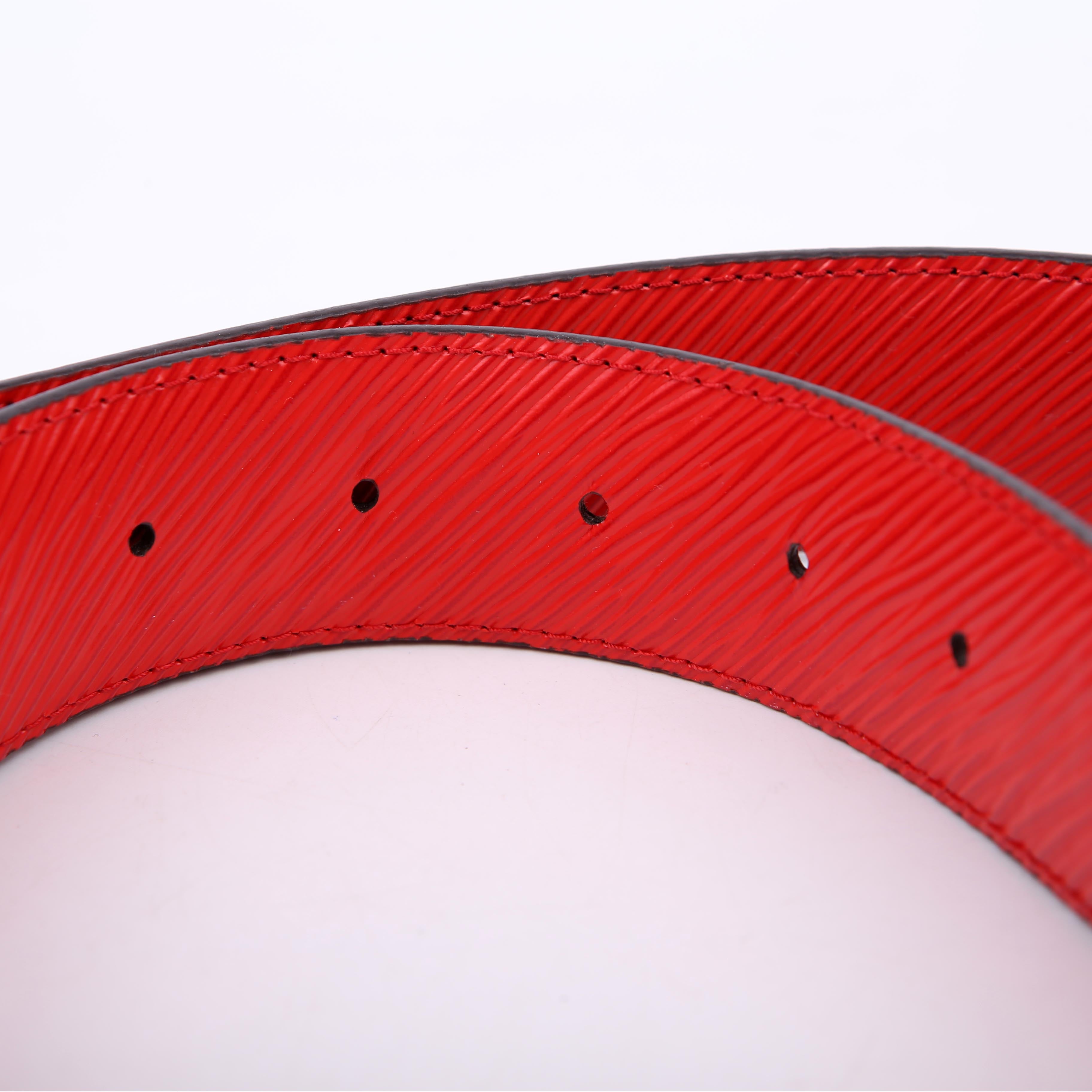 Circle LV Epi/Monogram Size 85/34 Red