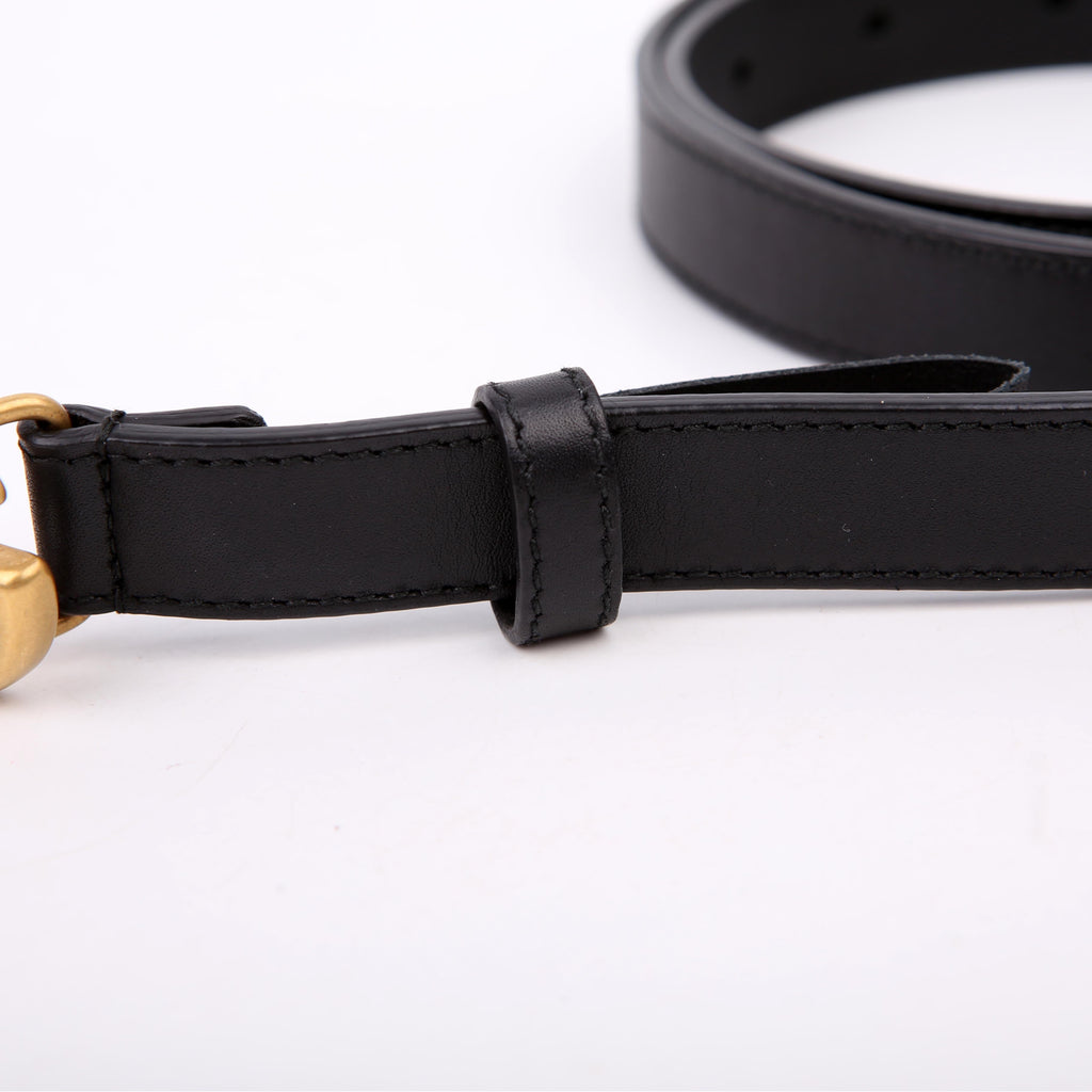 Gucci 409417 GG Marmont Thin Belt Size 80/32