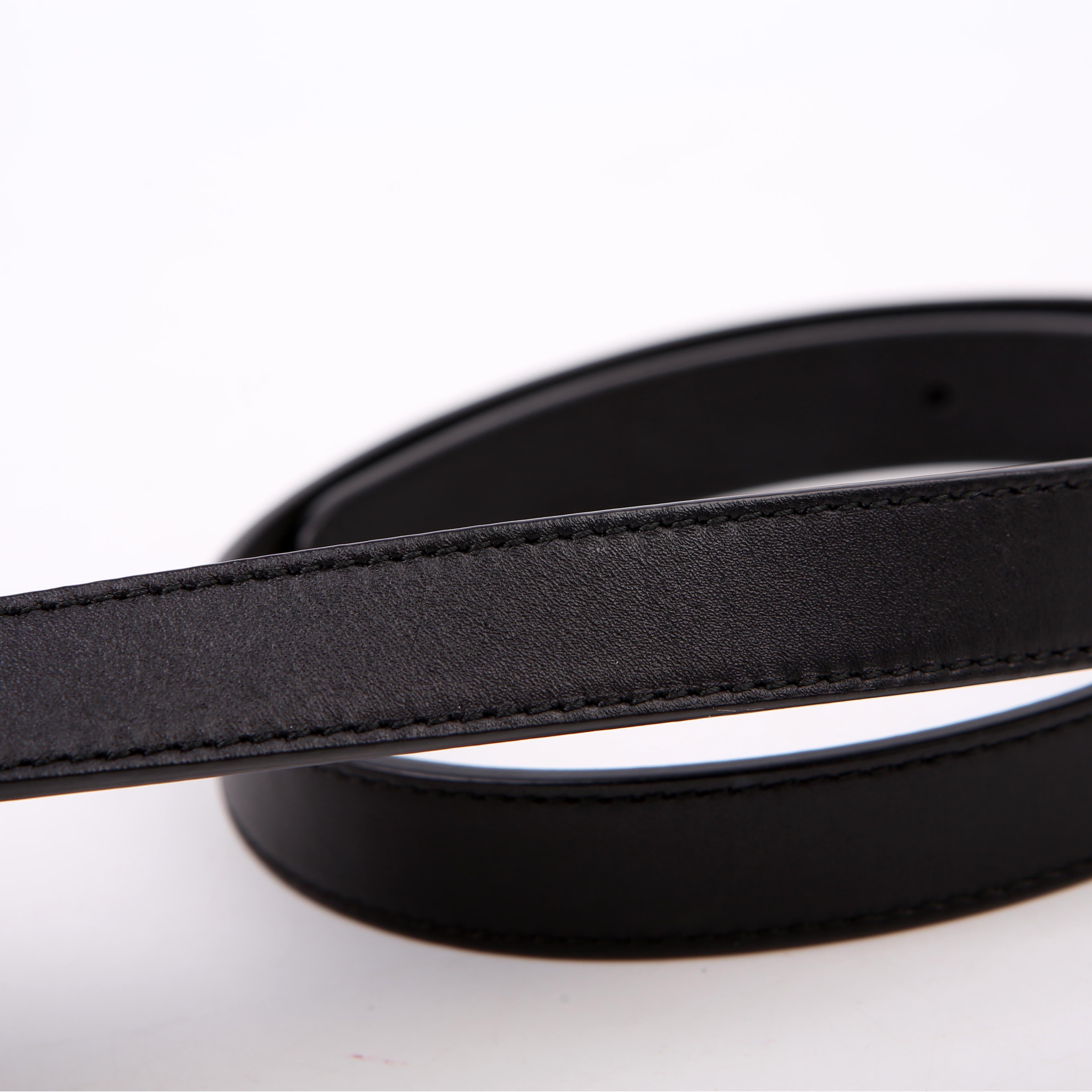Gucci 409417 GG Marmont Thin Belt Size 80/32