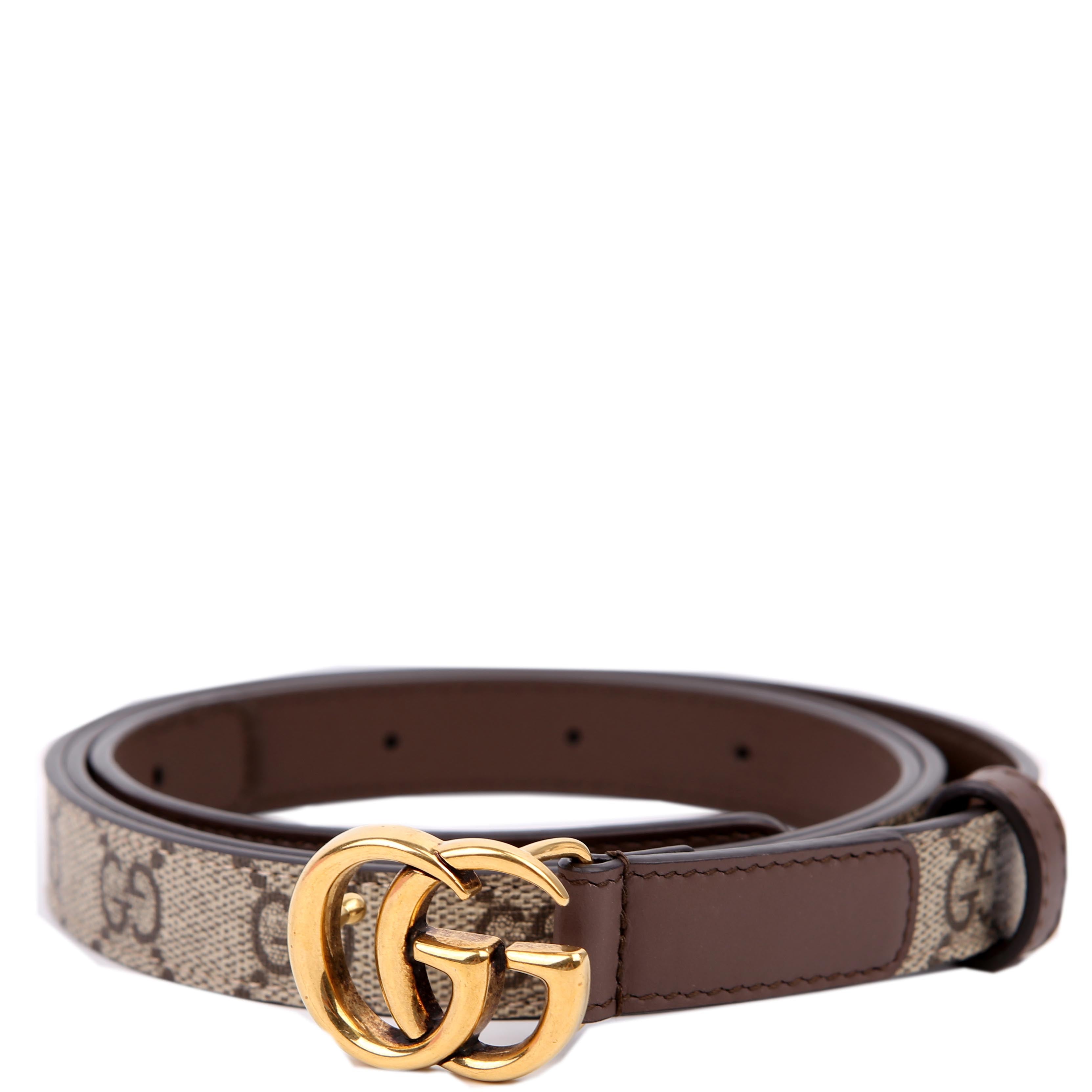 Gucci 409417 GG Marmont Thin Belt Size 110/44