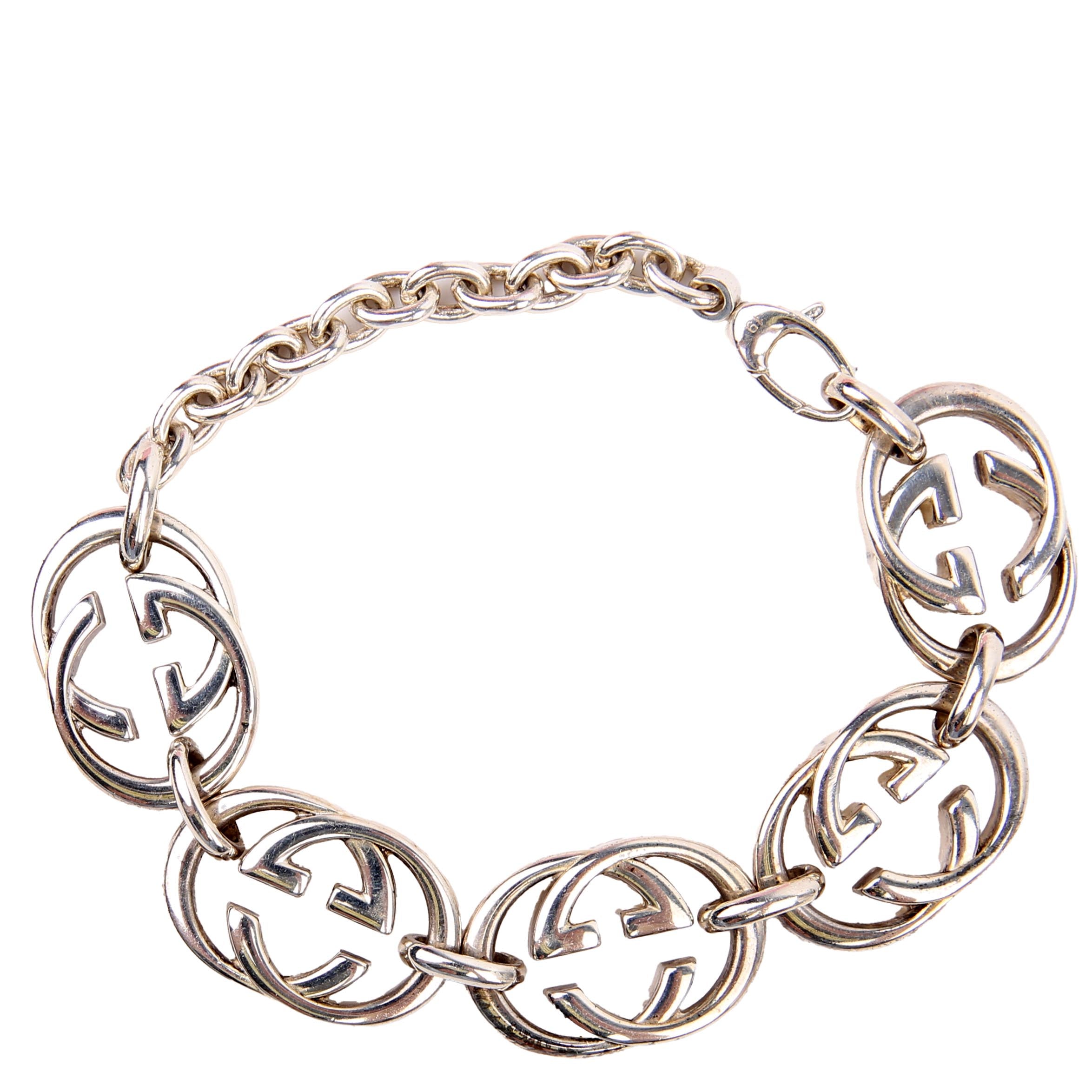 Britt Interlocking G Bracelet 925