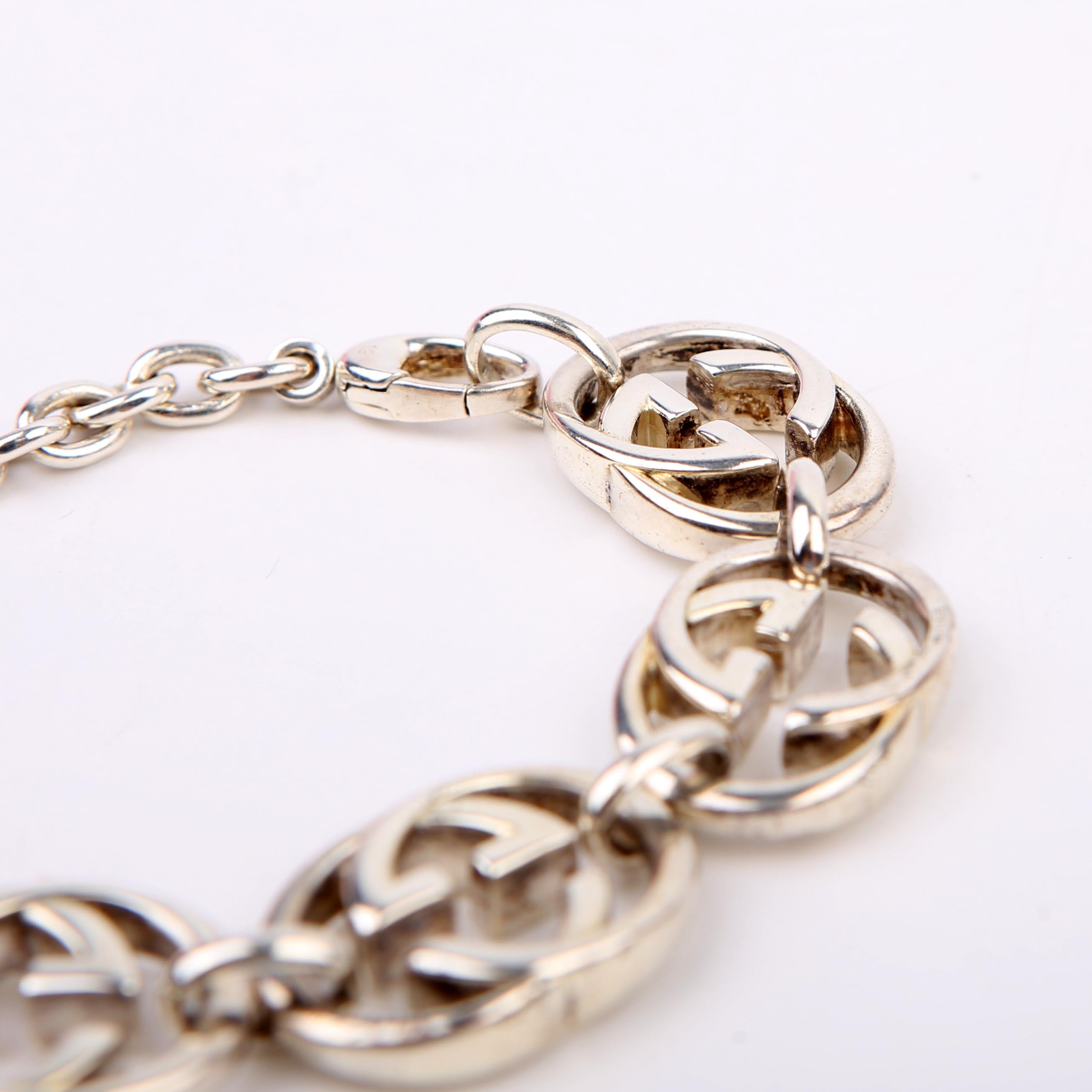 Britt Interlocking G Bracelet 925