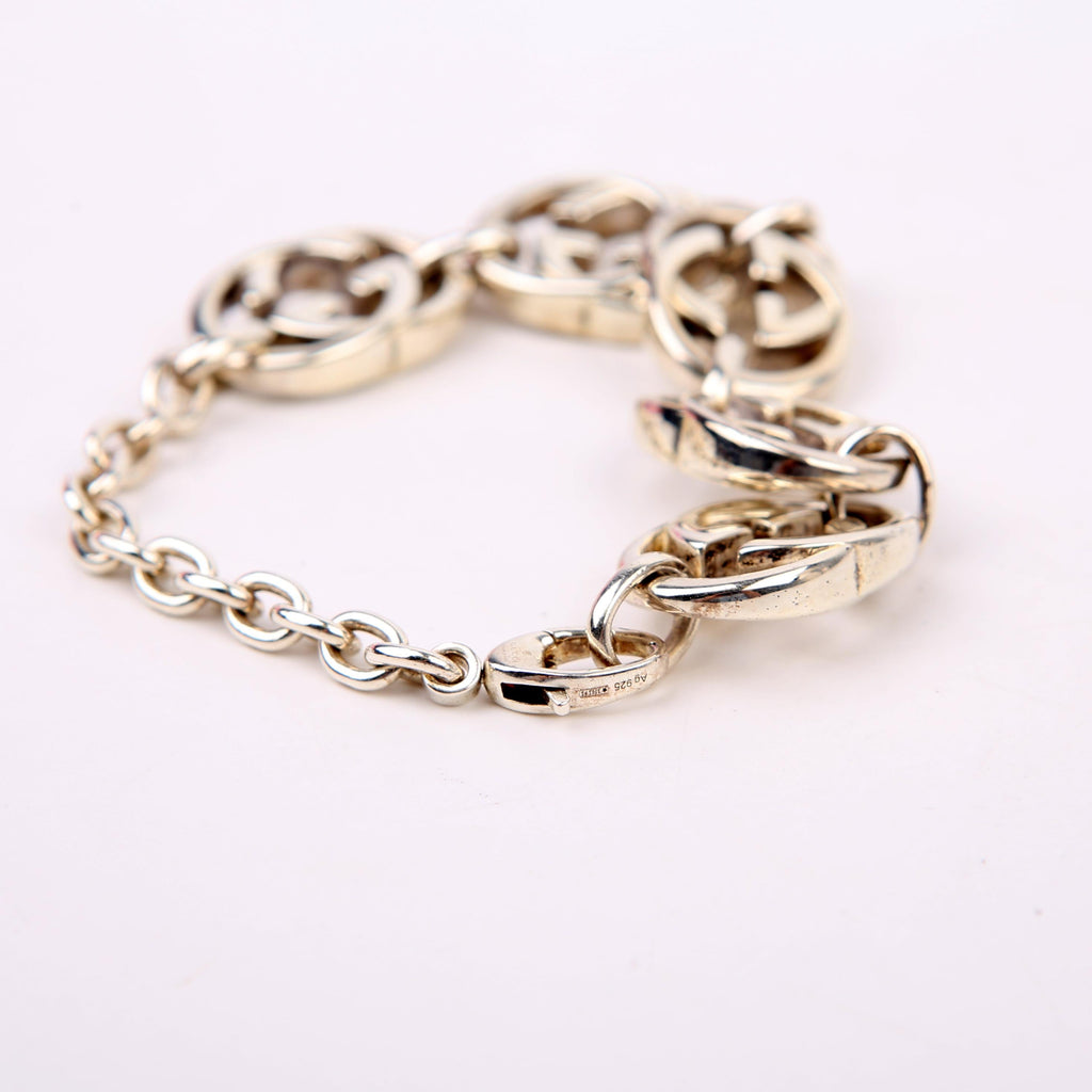 Britt Interlocking G Bracelet 925