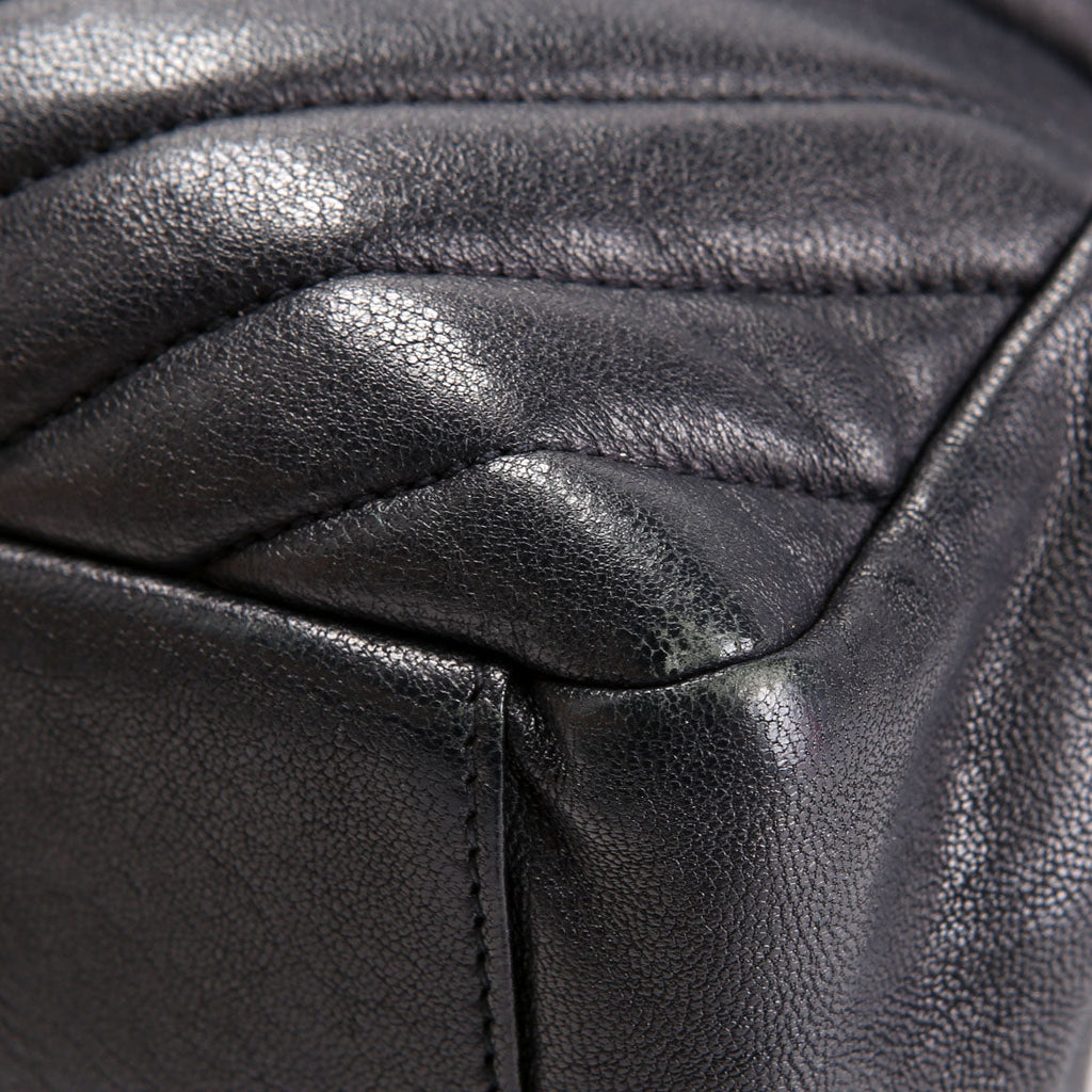 SAINT LAURENT College Bag Large 392738 Black