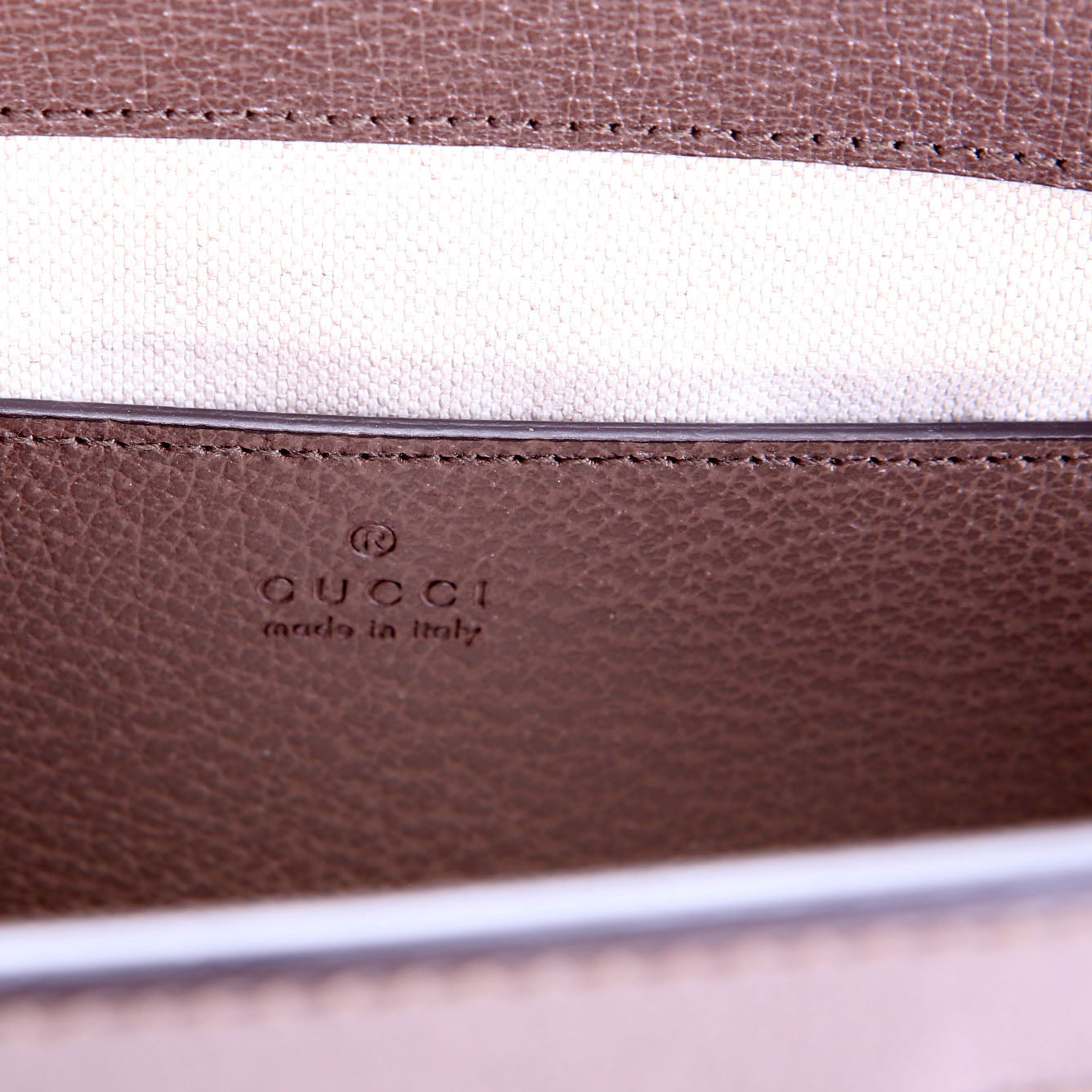 Gucci 503877 Ophidia Jumbo GG Canvas Small Shoulder Bag Brown