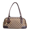161720 GG Canvas Princy Boston Bag
