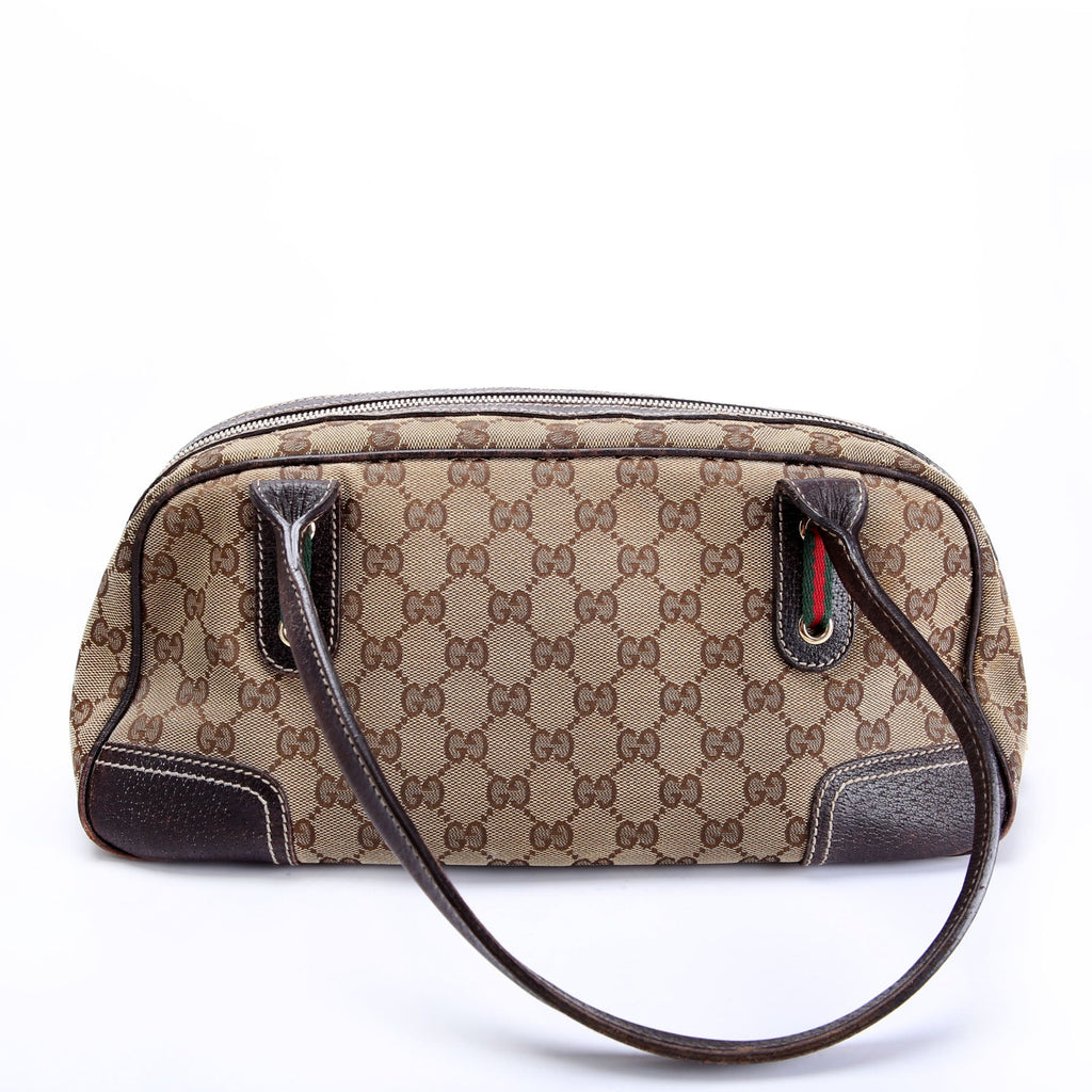 161720 GG Canvas Princy Boston Bag