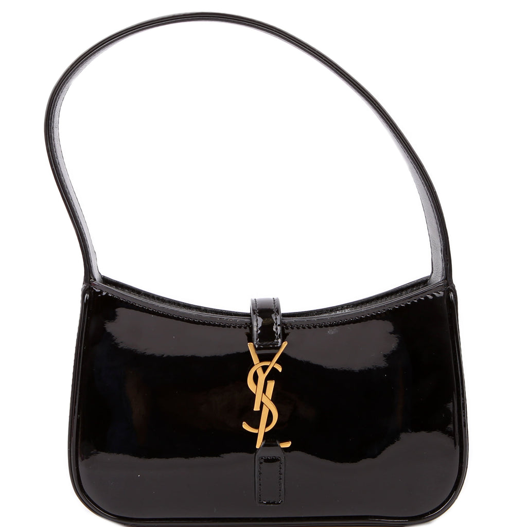 SAINT LAURENT 710318 Le 5 A 7 Mini Hobo Black