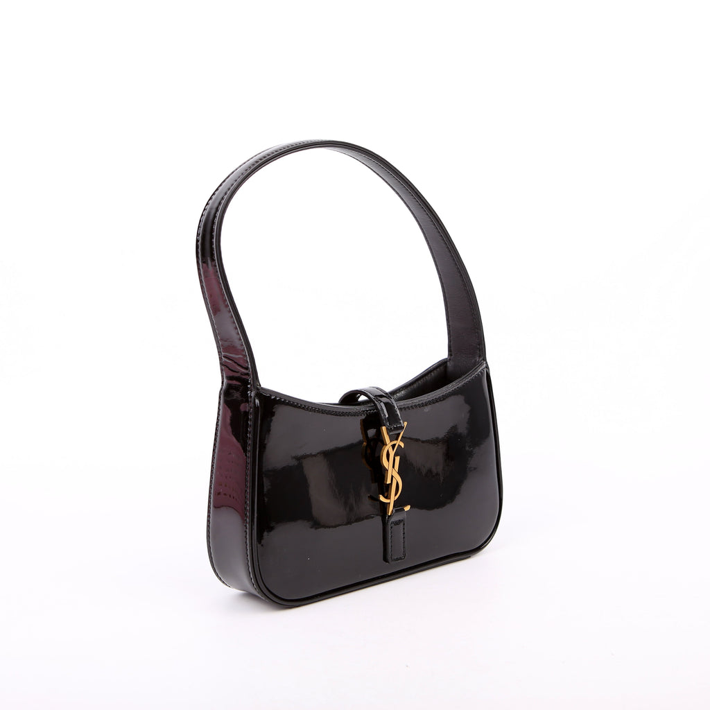 SAINT LAURENT 710318 Le 5 A 7 Mini Hobo Black
