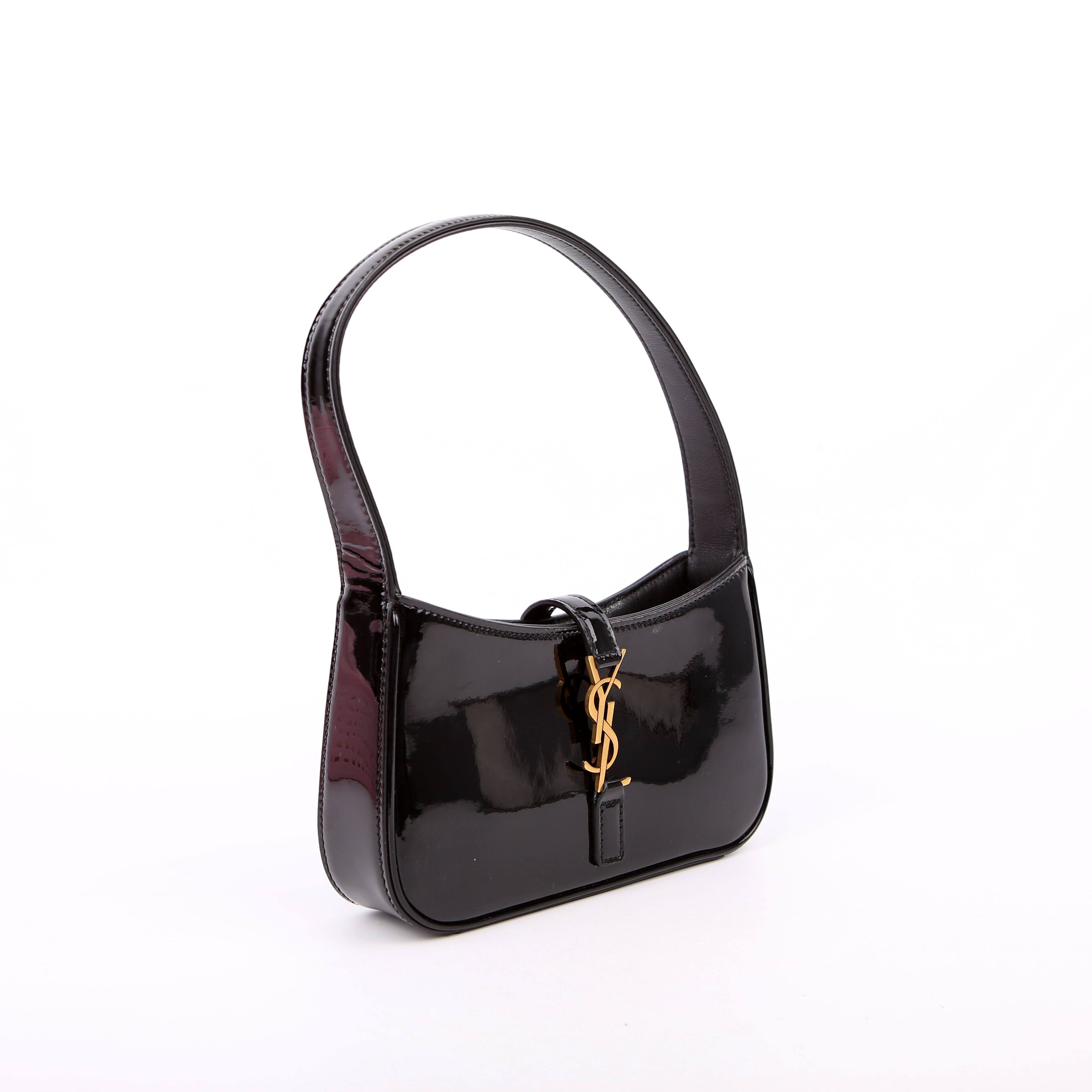 SAINT LAURENT 710318 Le 5 A 7 Mini Hobo Black