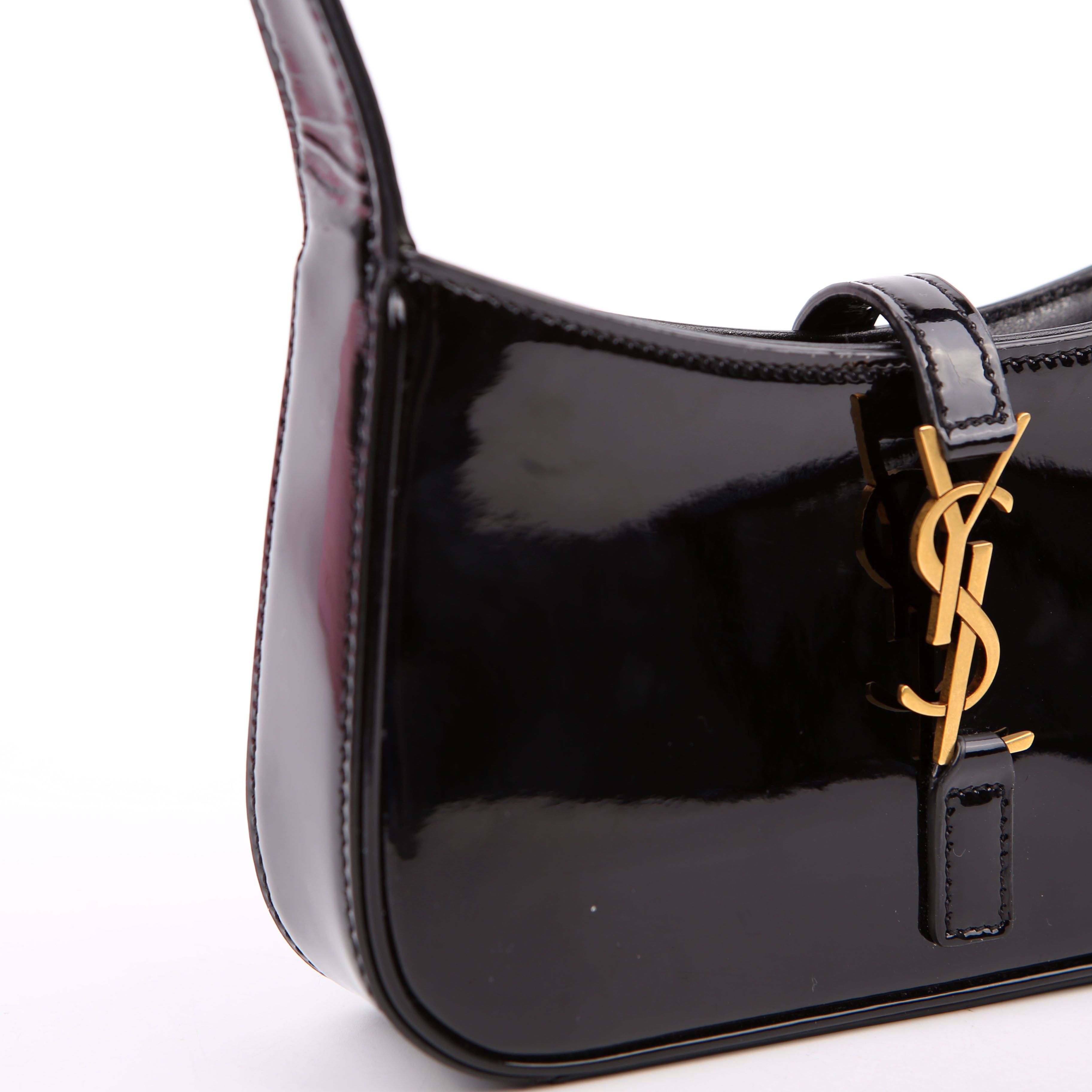 SAINT LAURENT 710318 Le 5 A 7 Mini Hobo Black