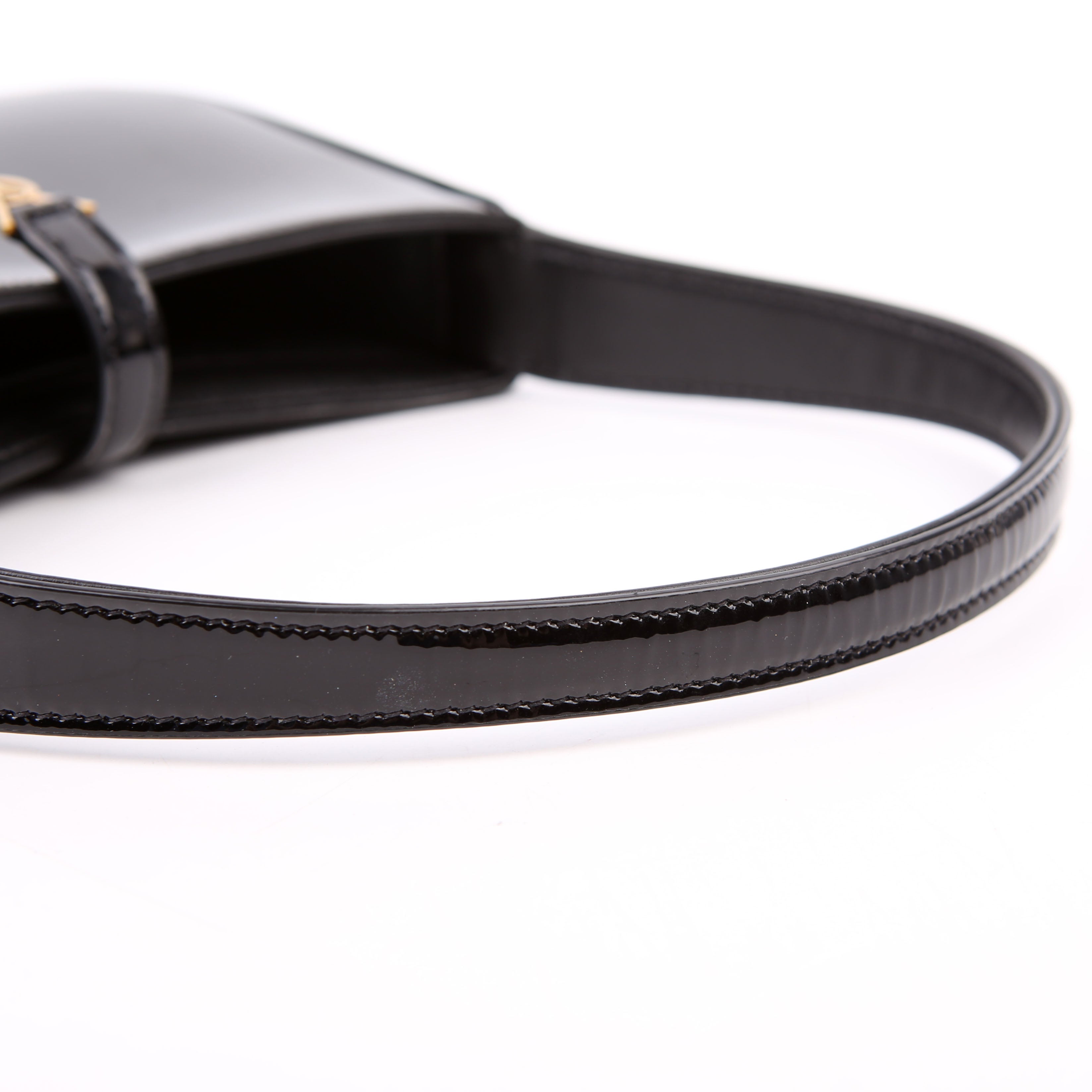SAINT LAURENT 710318 Le 5 A 7 Mini Hobo Black