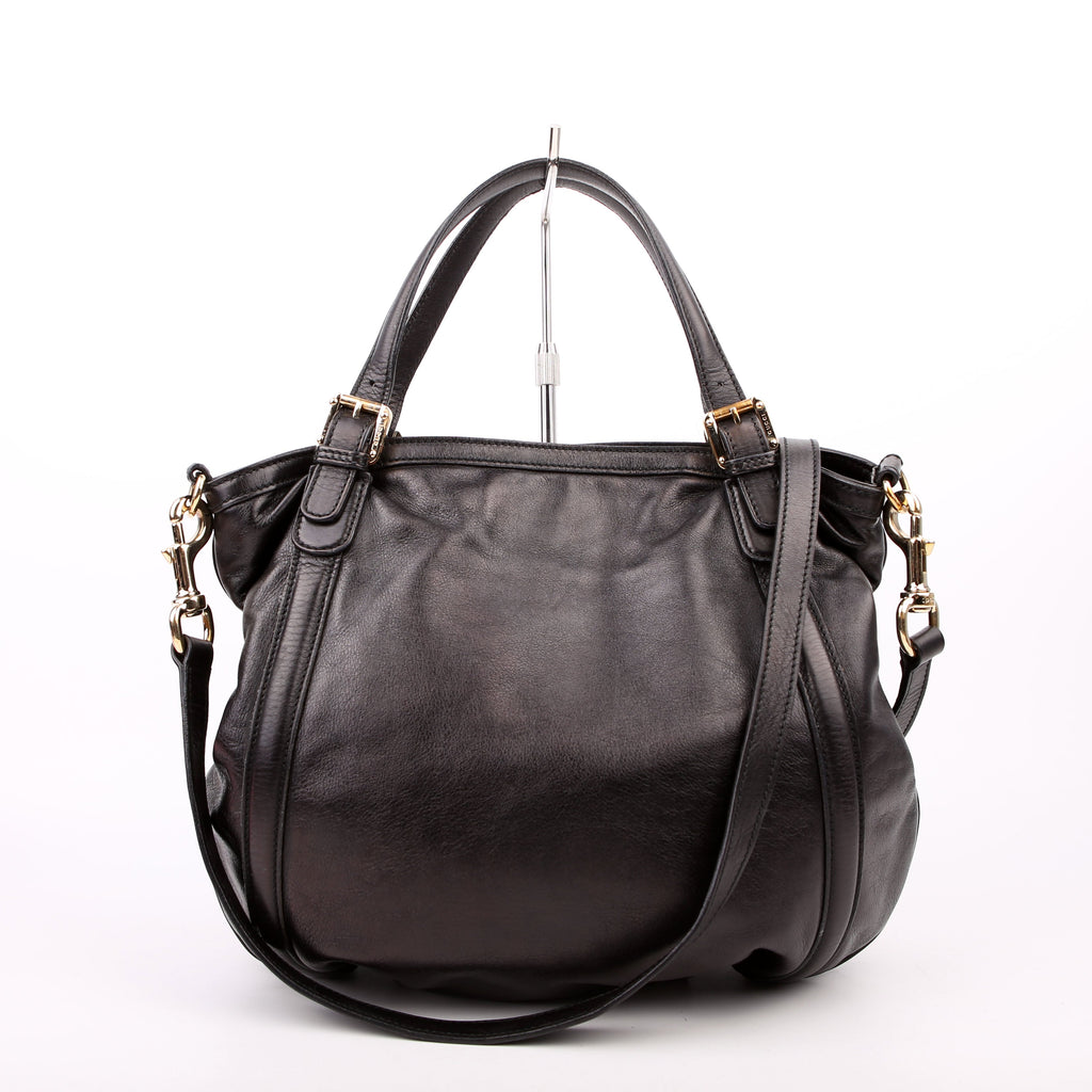 Gucci 162886 Britt Hobo Black