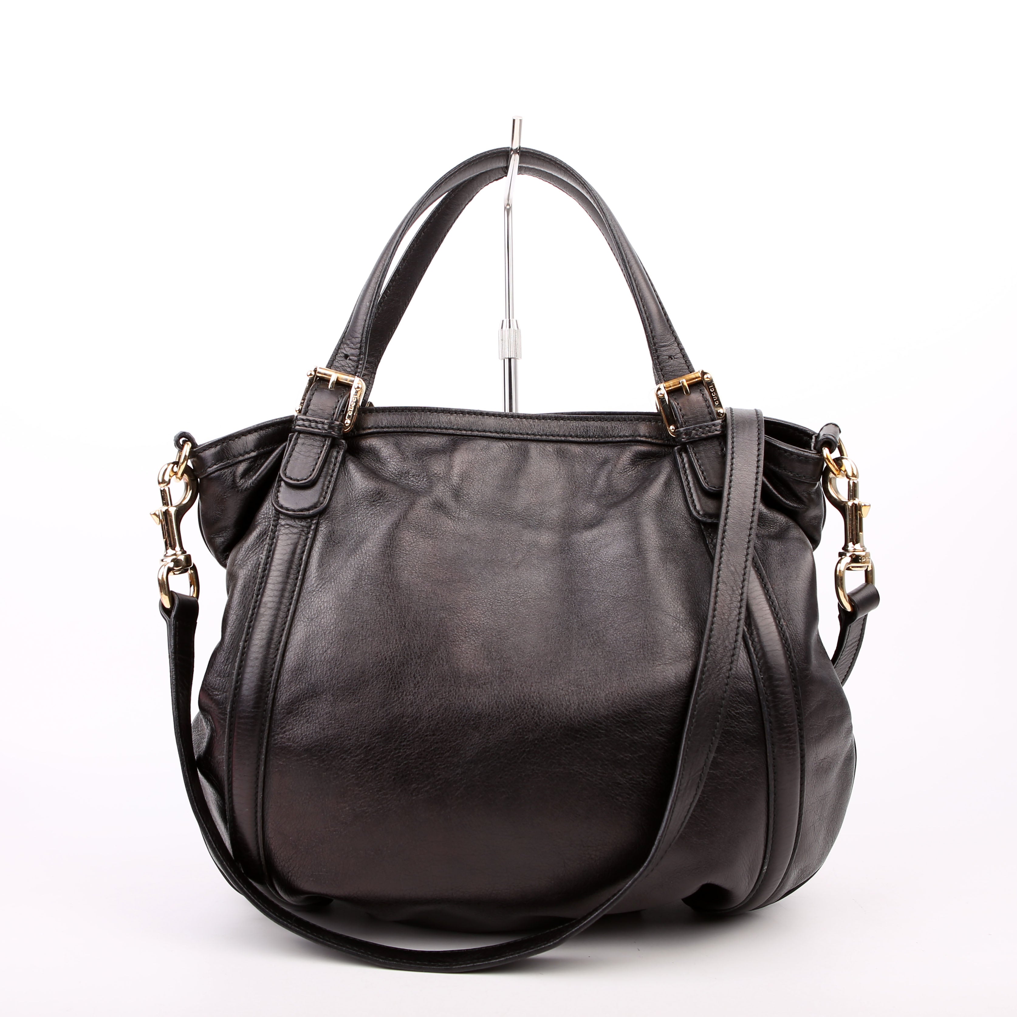 Gucci 162886 Britt Hobo Black
