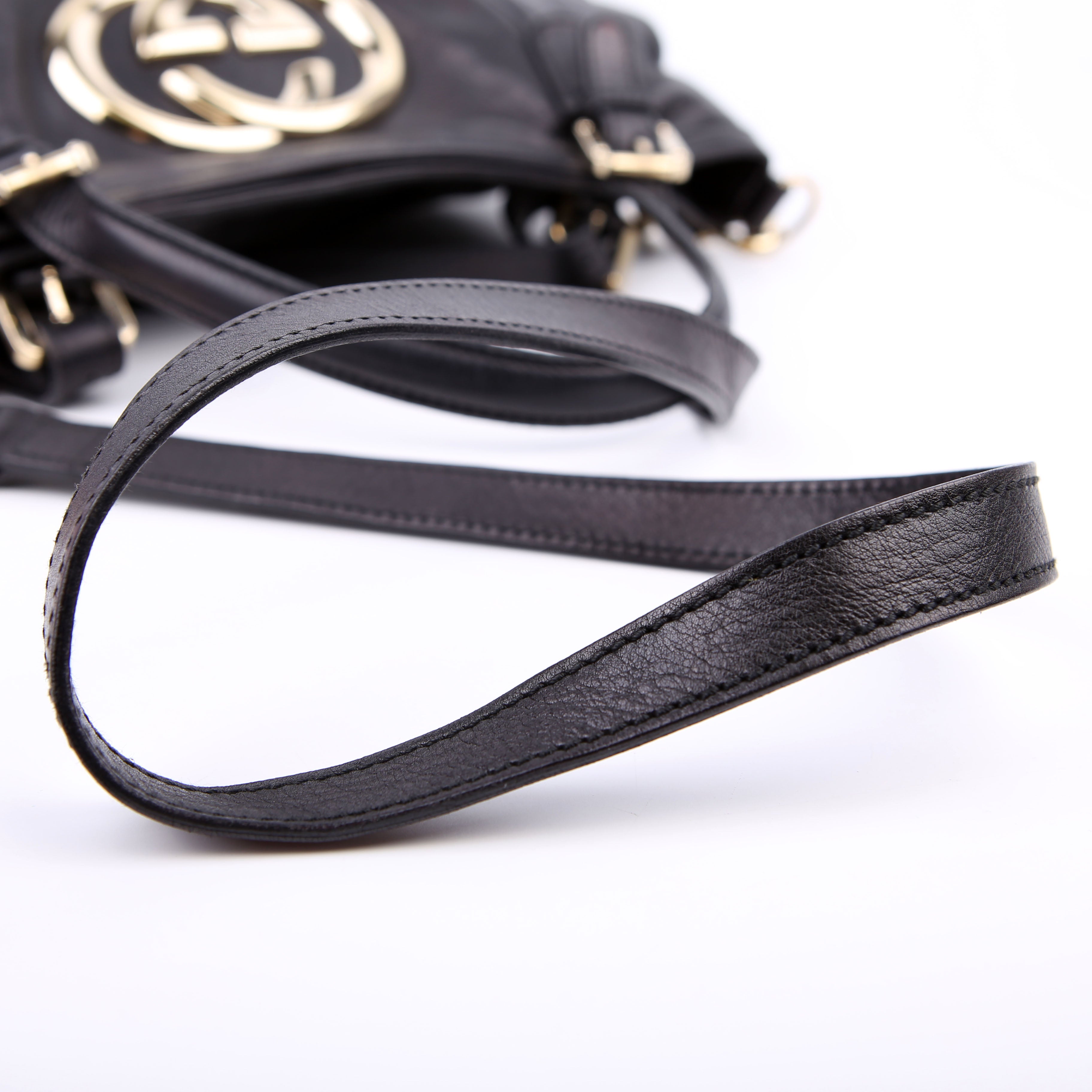 Gucci 162886 Britt Hobo Black