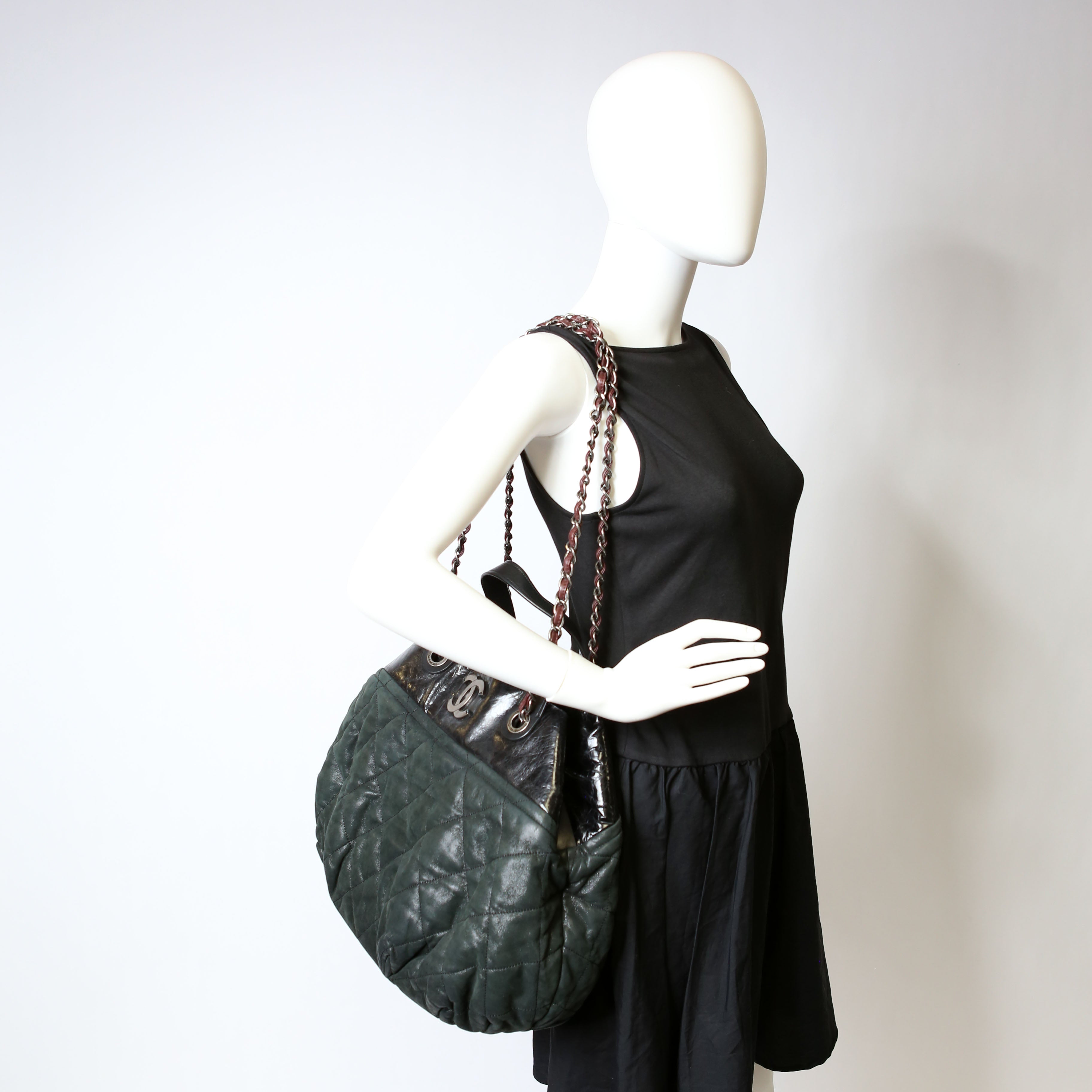 In The Mix Tote 13M Green/Black