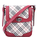 Nova Check Turnlock Shoulder Red