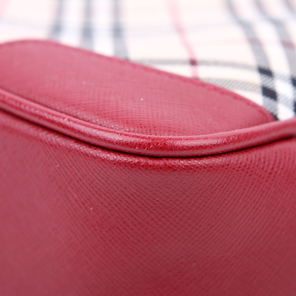 Nova Check Turnlock Shoulder Red