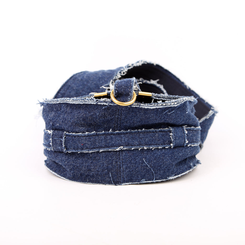 Marcie Saddle Bag Denim Small
