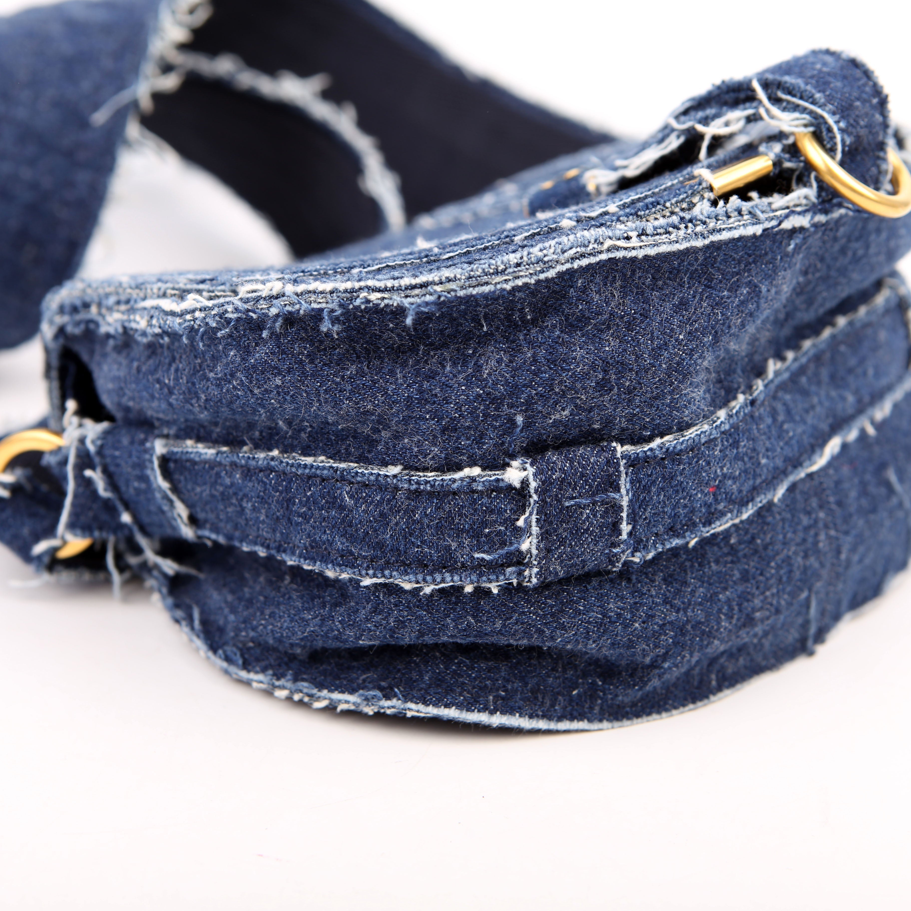Marcie Saddle Bag Denim Small