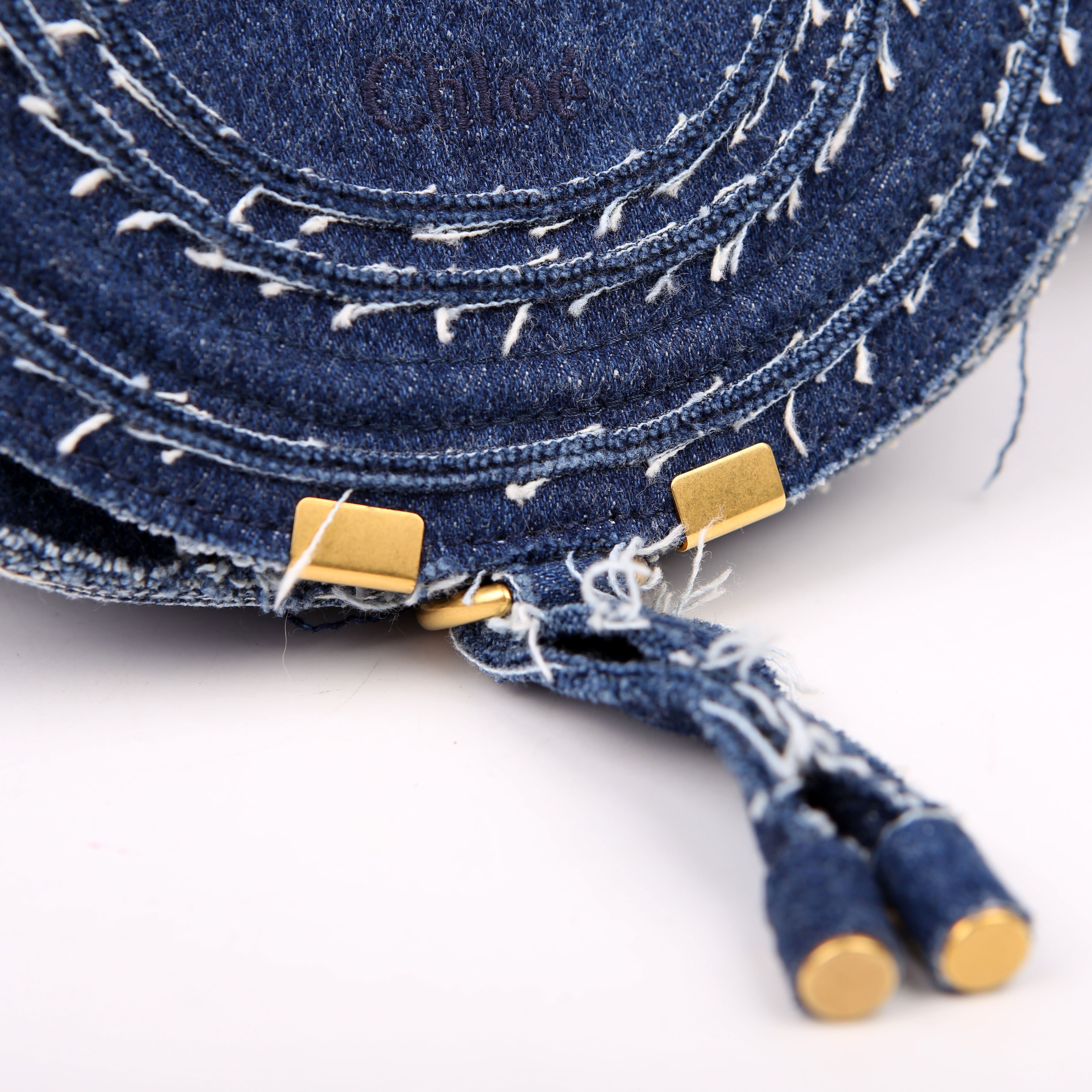 Marcie Saddle Bag Denim Small