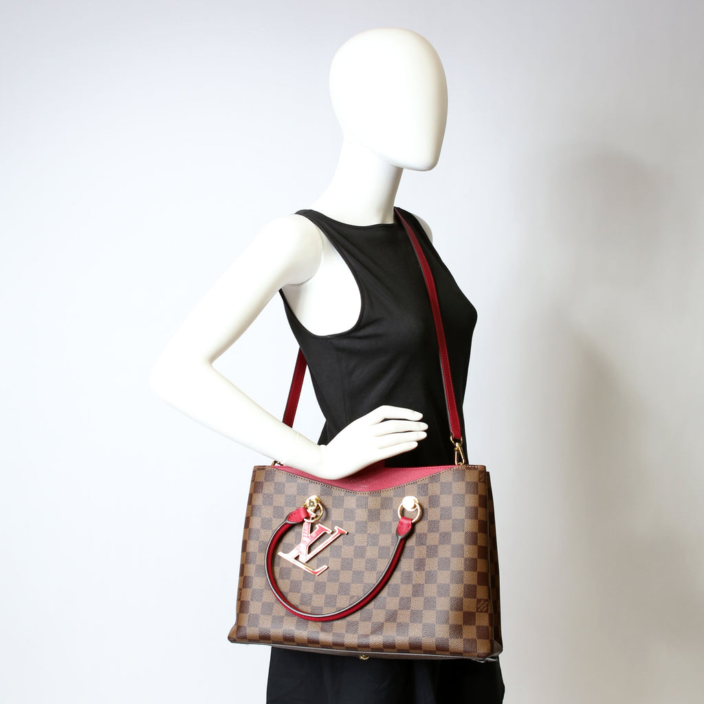 Riverside Damier Ebene Red