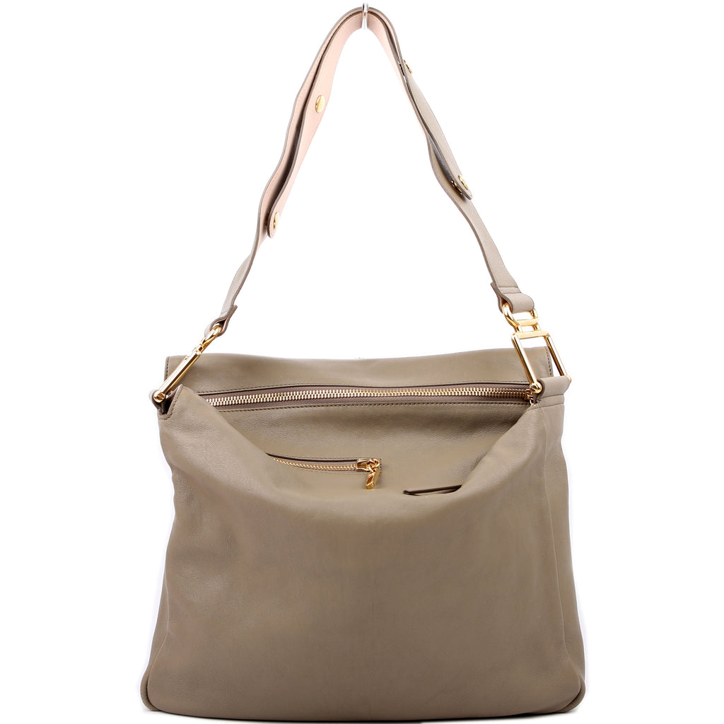 Vanessa Shoulder Bag Sheepskin Green