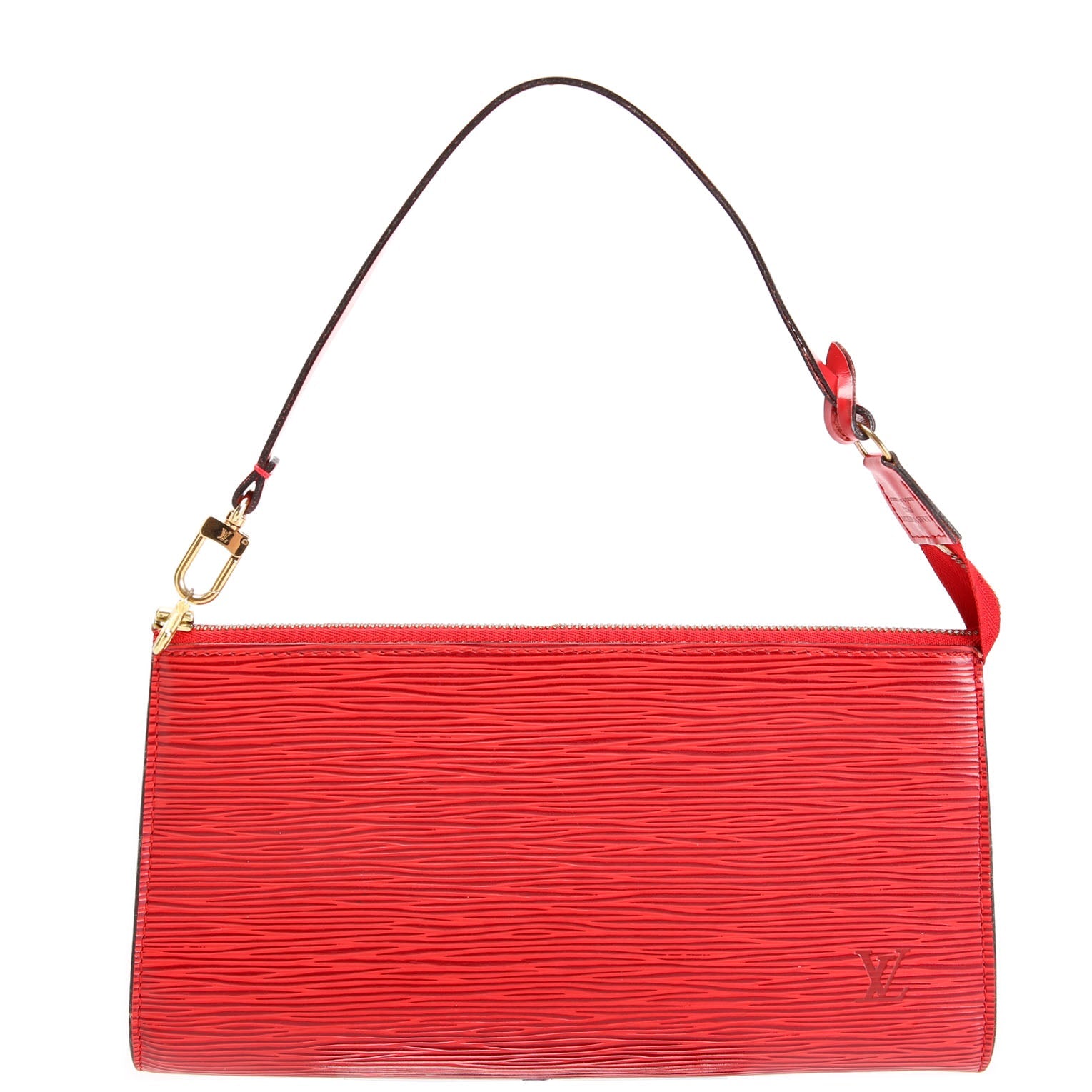 Pochette Accessories Epi Red