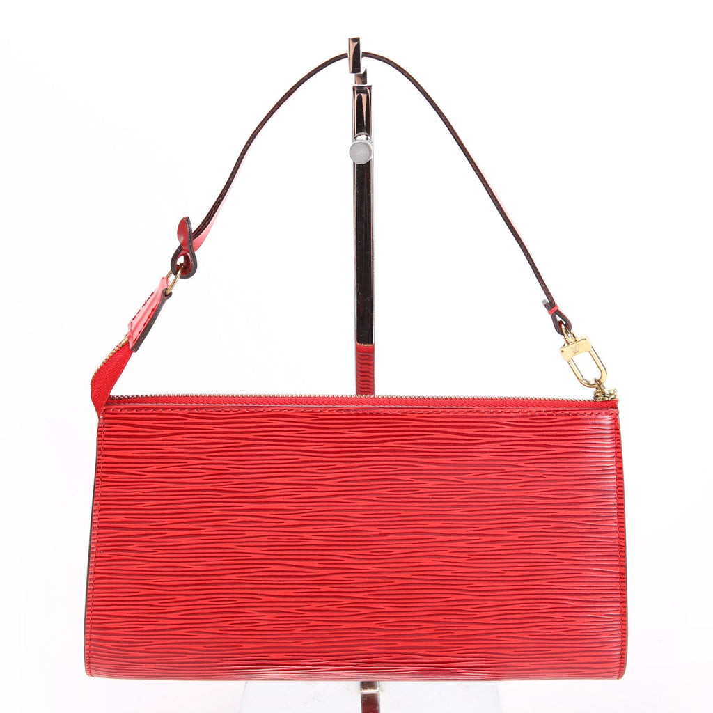 Pochette Accessories Epi Red