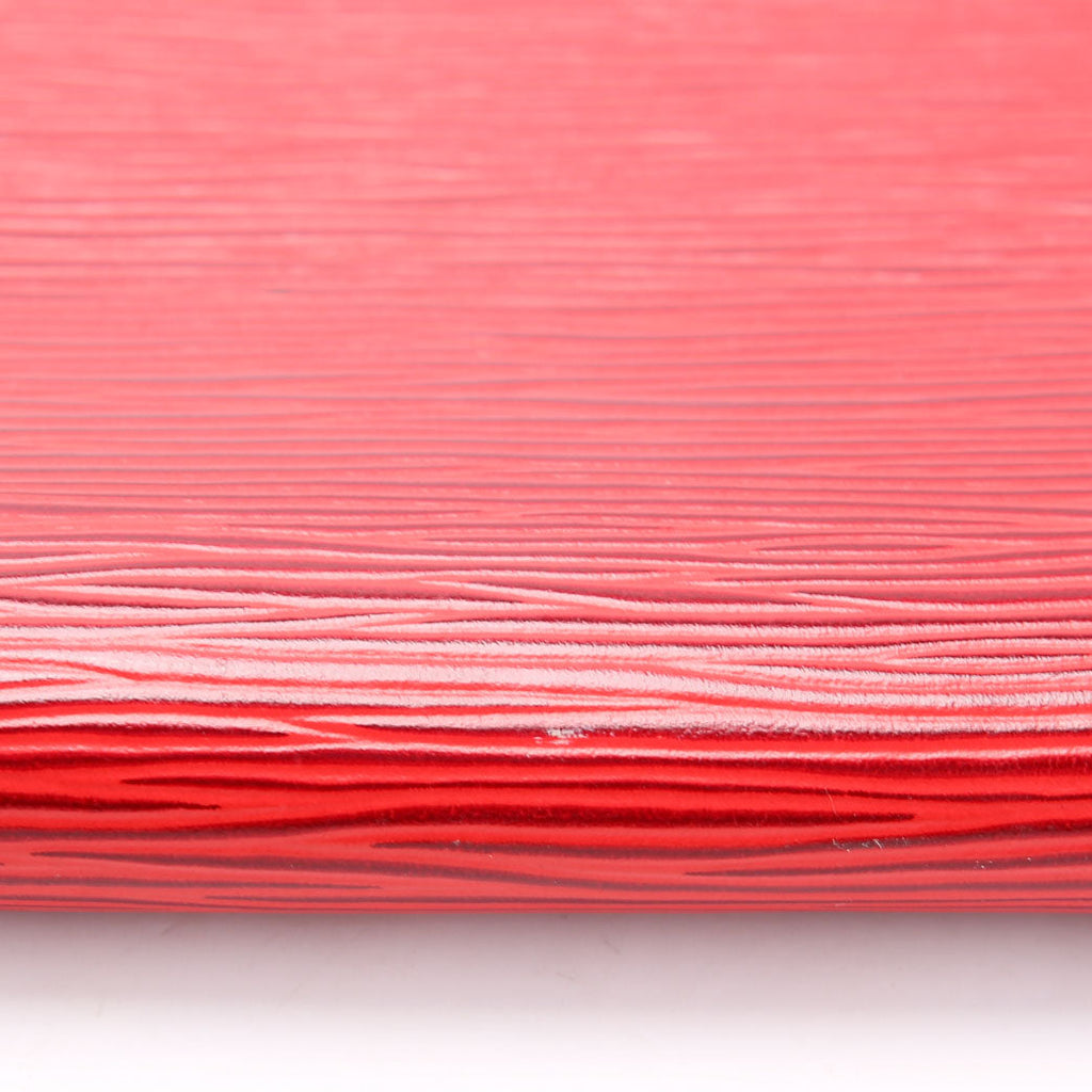 Pochette Accessories Epi Red